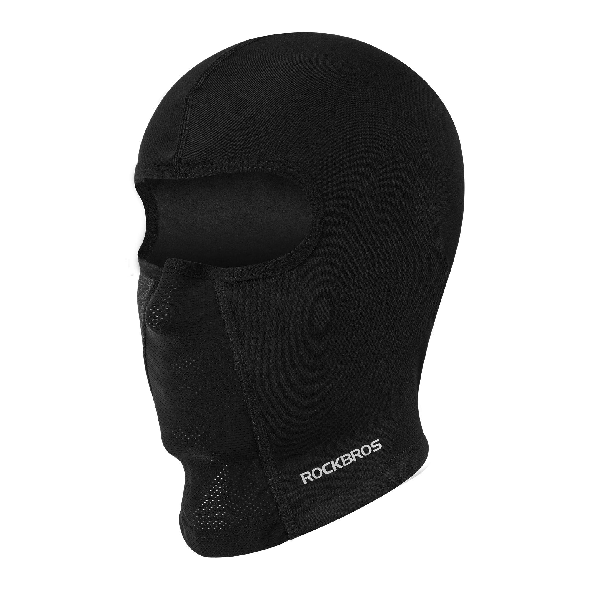 ROCKBROS Windproof Balaclava Winter Face Cover  Thermal Fleece Neck Warmer #Style_Black