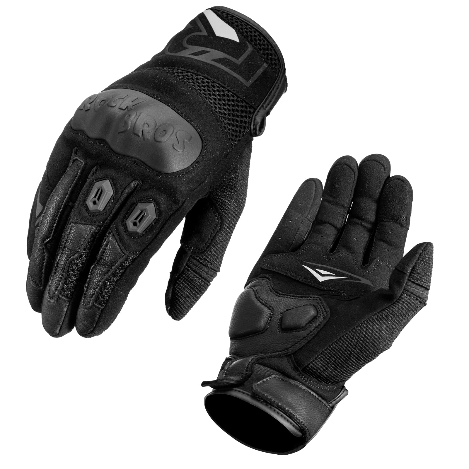 ROCKBROS Winter Full-Finger Touchscreen Windproof Unisex Cycling Gloves