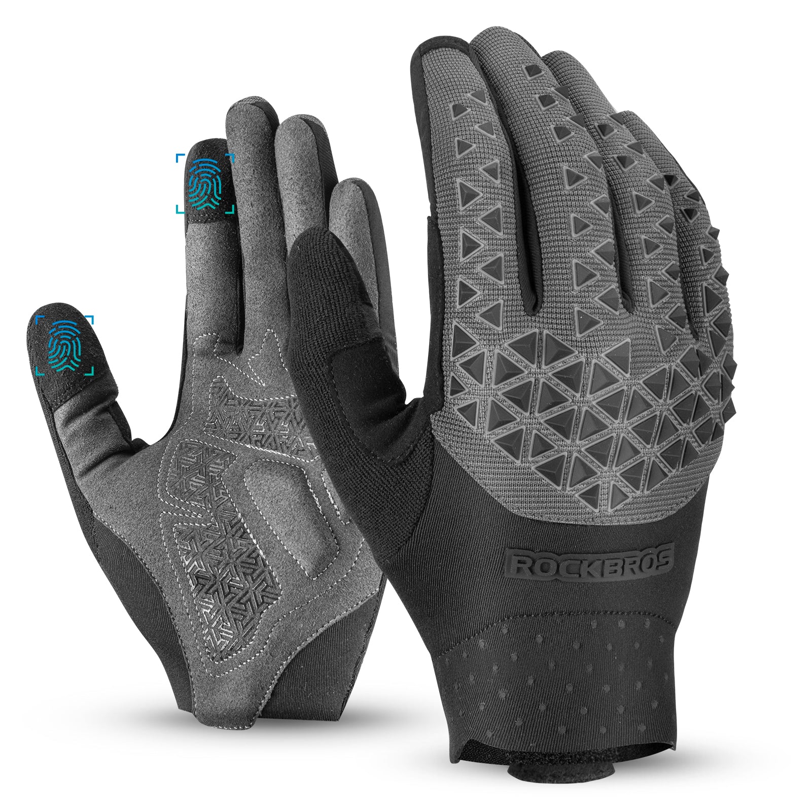 ROCKBROS Spring/Autumn Windproof Thermal Cycling Gloves