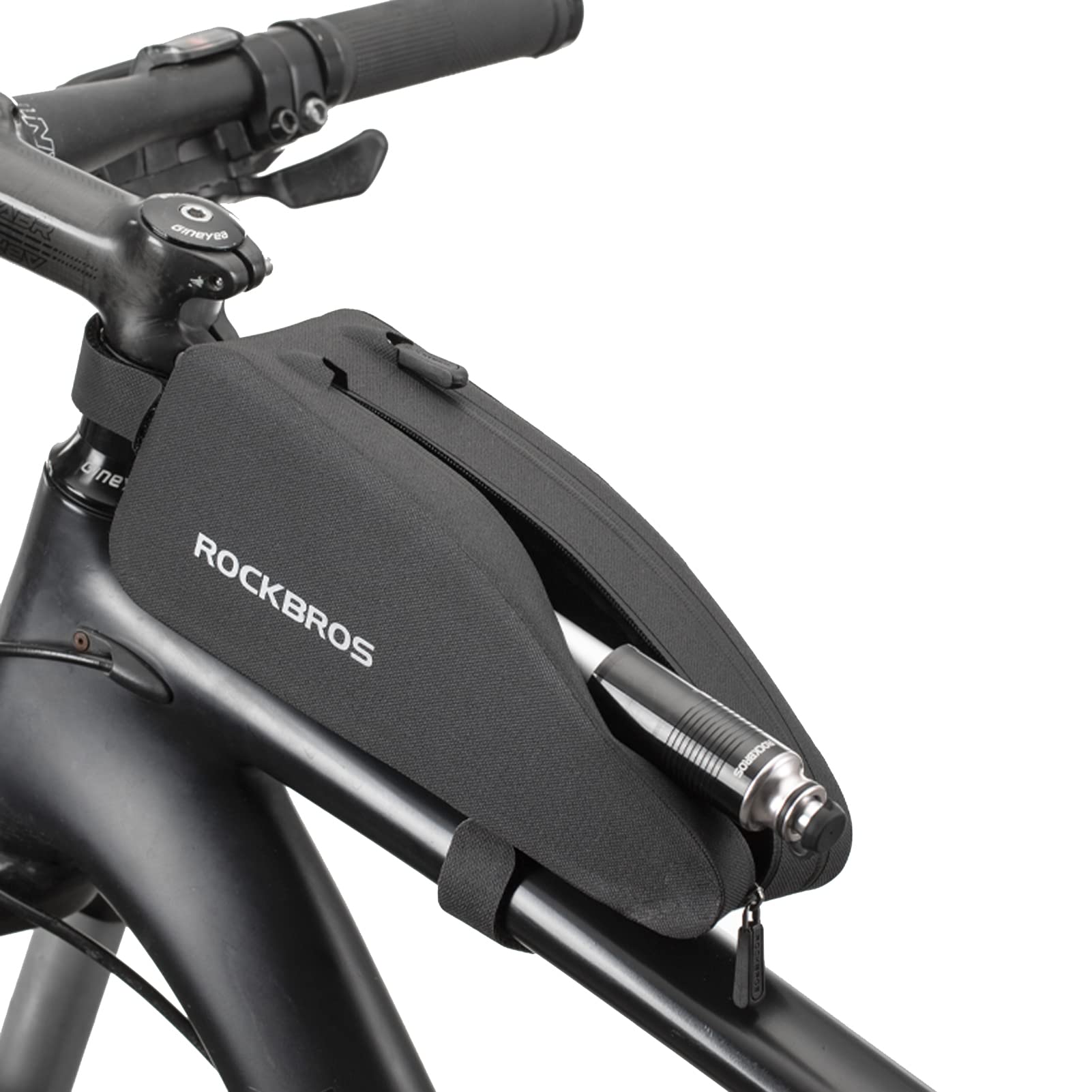 Rockbros Waterproof Top Tube Bag Bike Frame Bag with Double Zipper