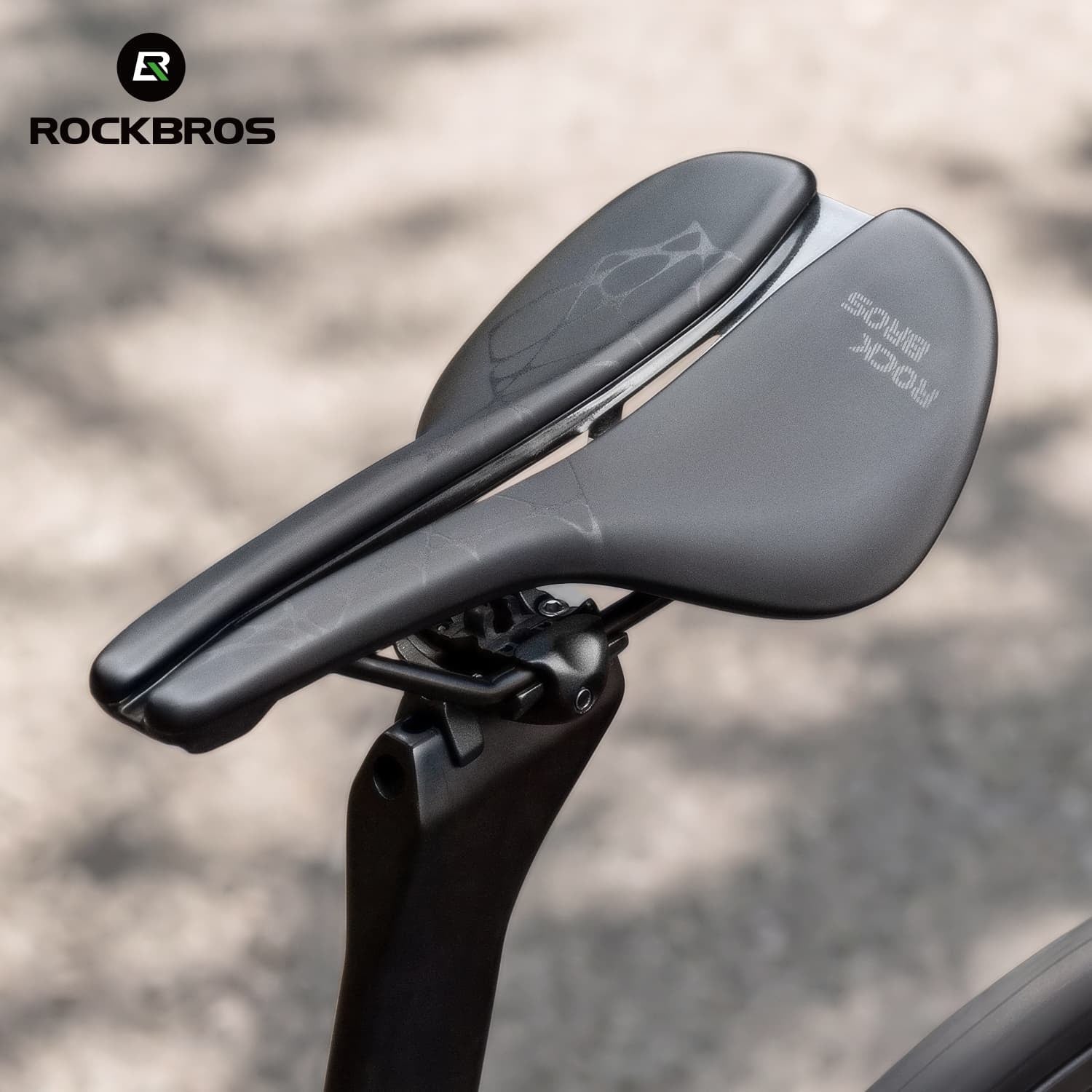 Ergonomic Bike Saddle with Cr-Mo Rails