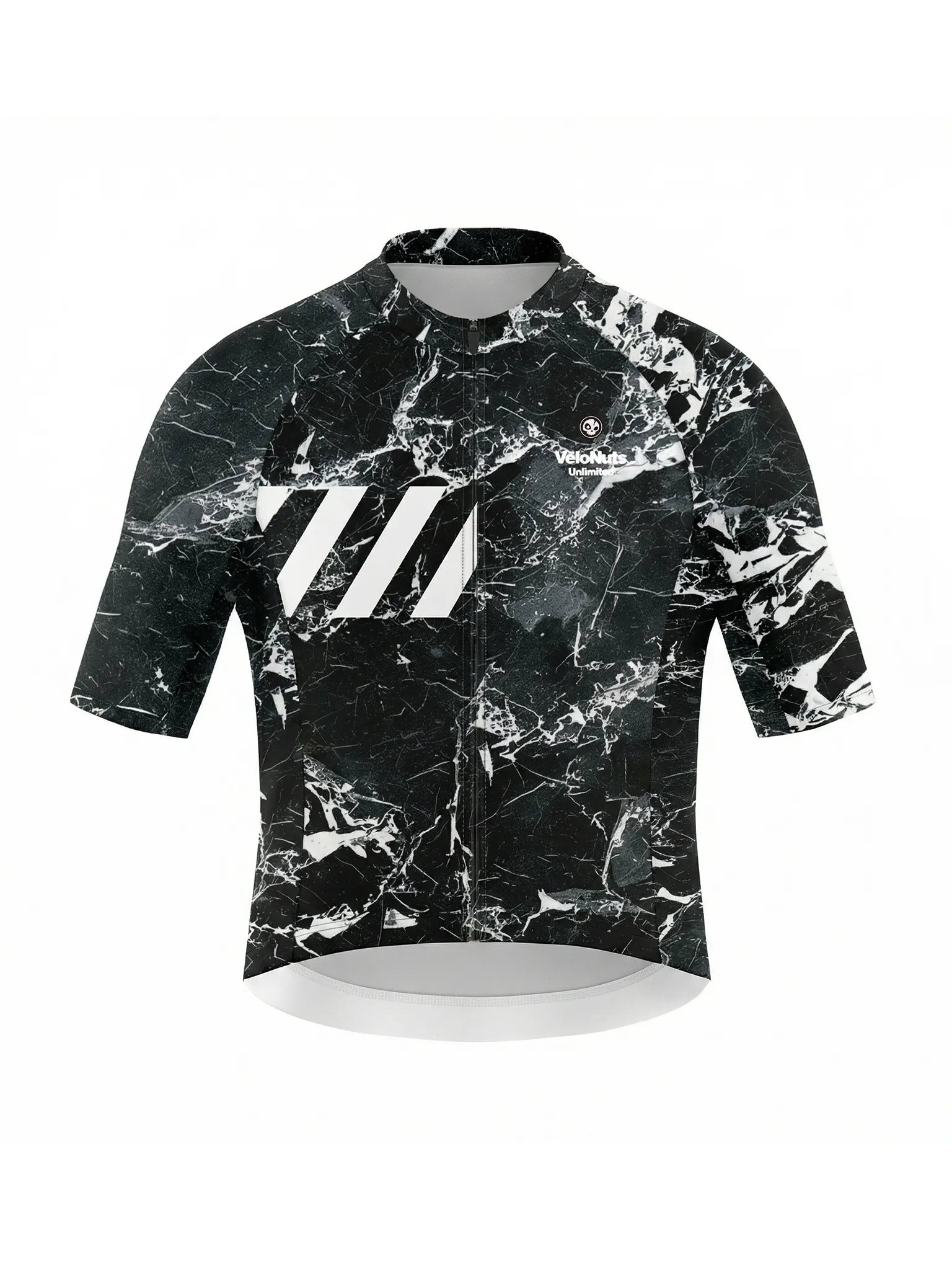 Women's Cycling Jersey Liquid Terrain#Type_Noir Marble