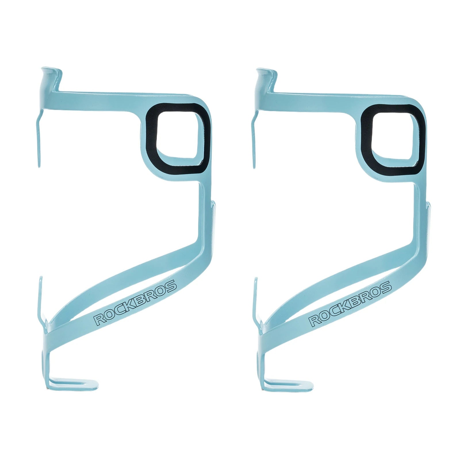 Single aluminium bike bottle cage lightweight design#color_Sky blue