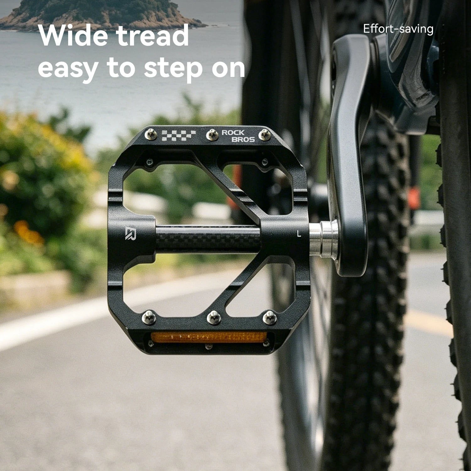 Aluminium Bike Pedals with Sealed Bearings