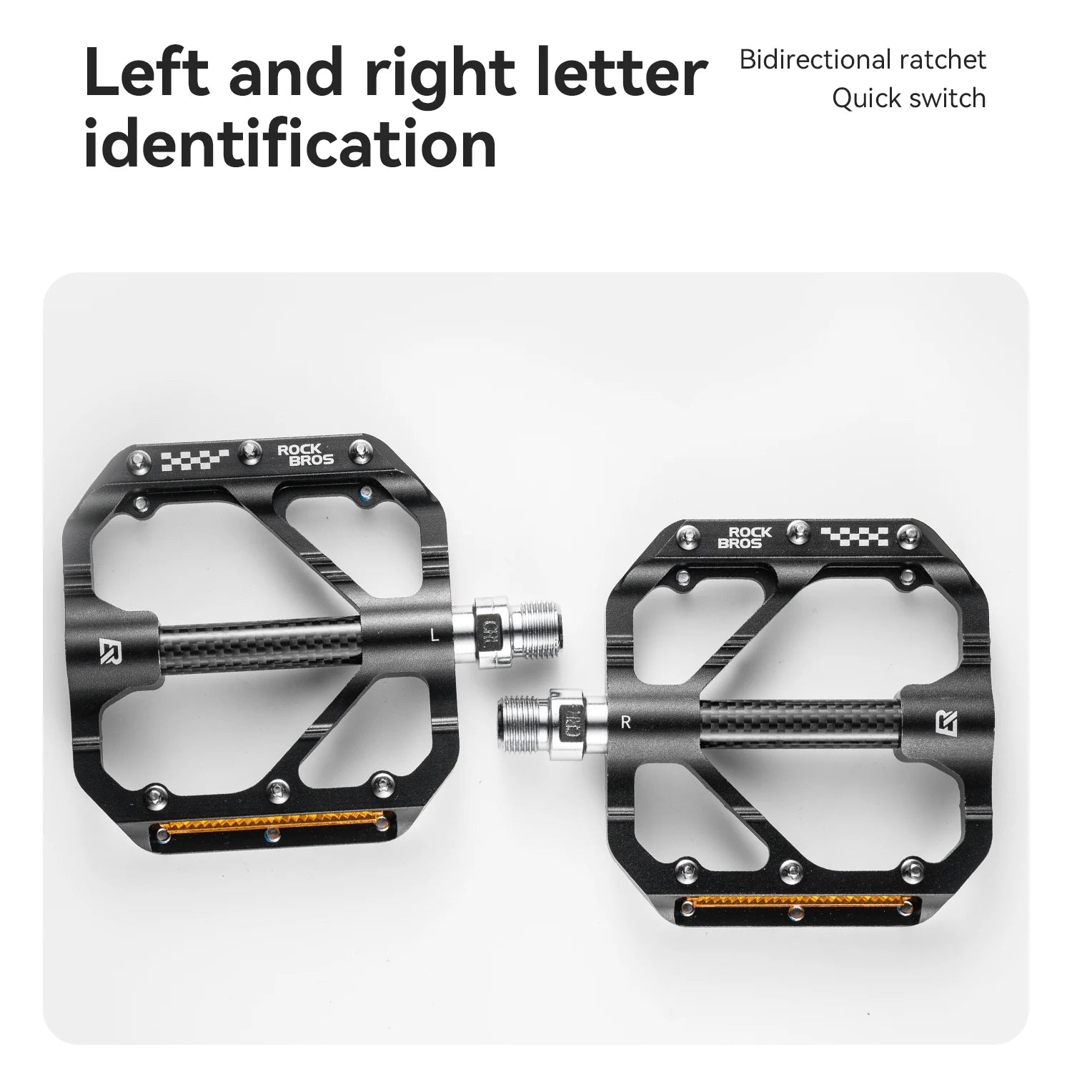 Aluminium Bike Pedals with Sealed Bearings