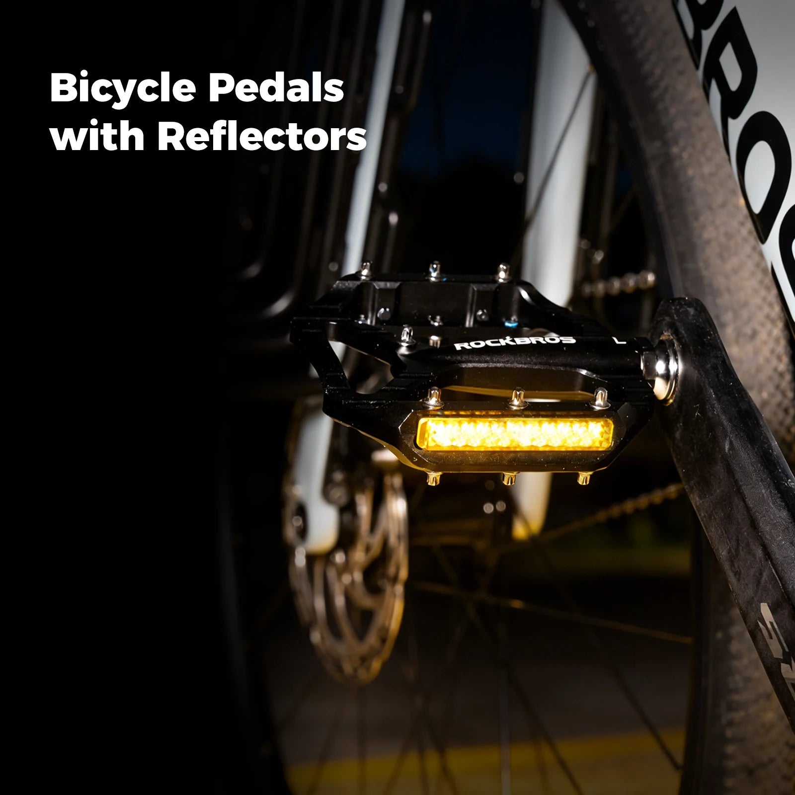 Aluminium Flat Bike Pedals with Sealed Bearings