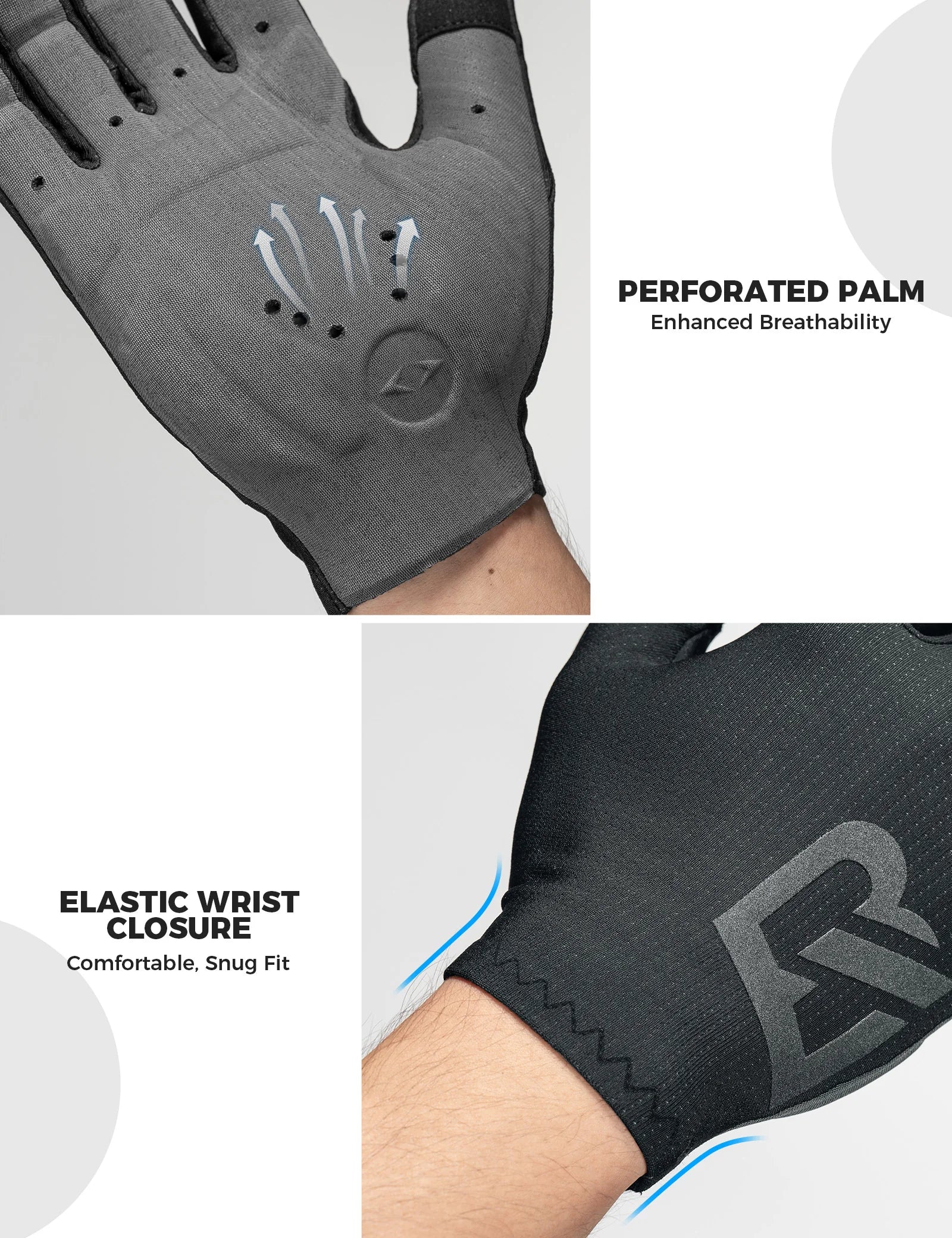 ROCKBROS arrowgrip winter cycling gloves