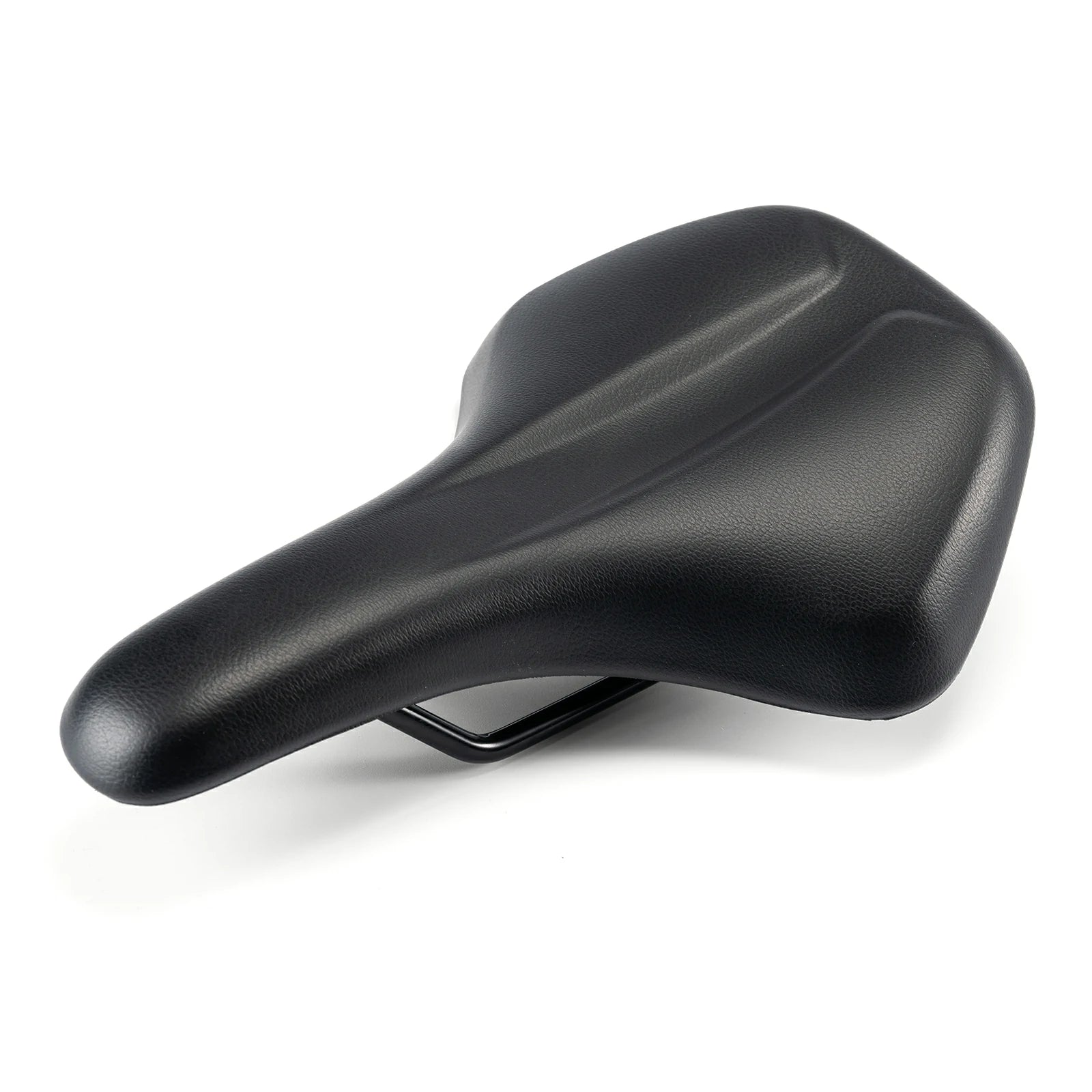 ROCKBROS bicycle saddle black pu leather shock-absorbing
