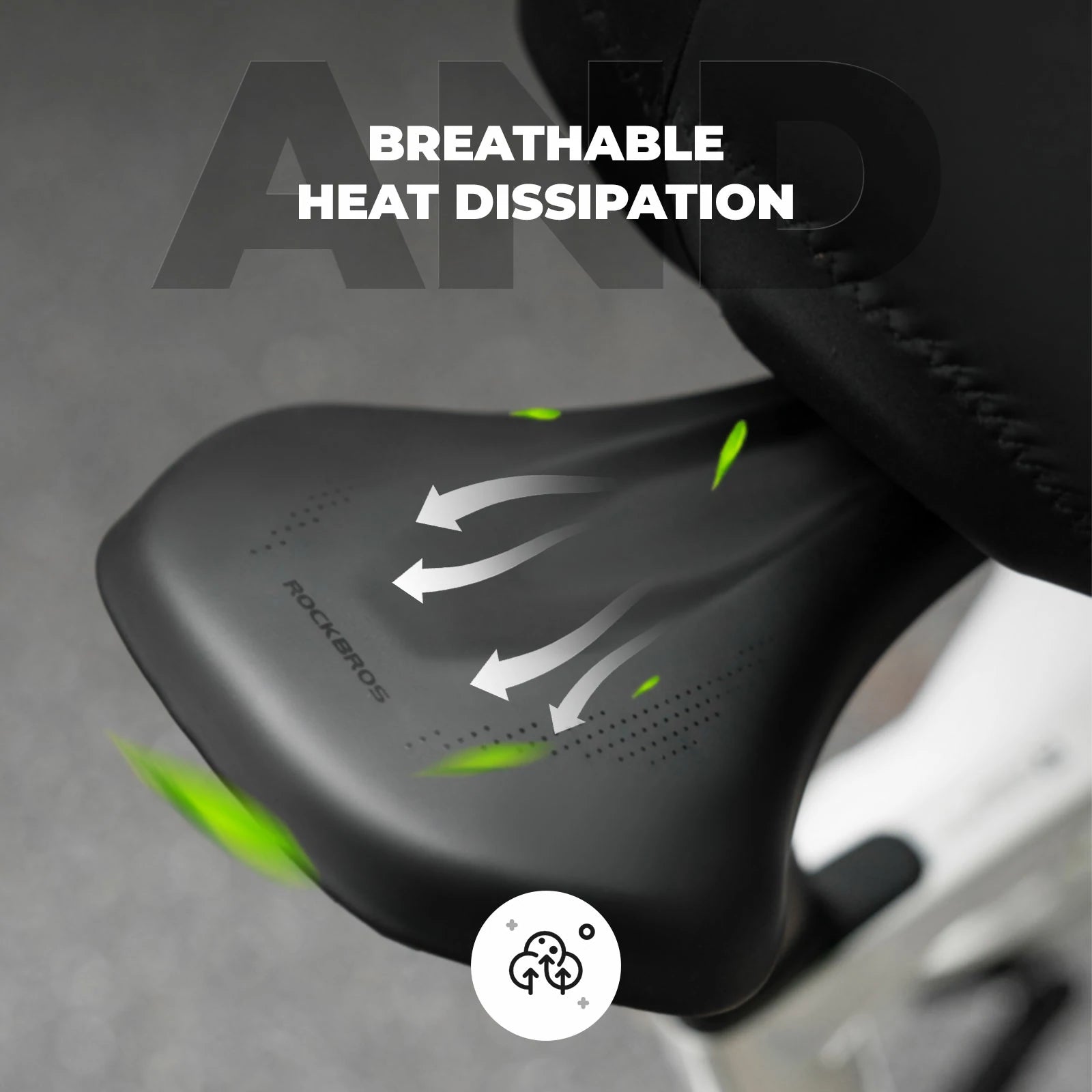 Bicycle Seat Ergonomic and Comfortable, Universal Saddle