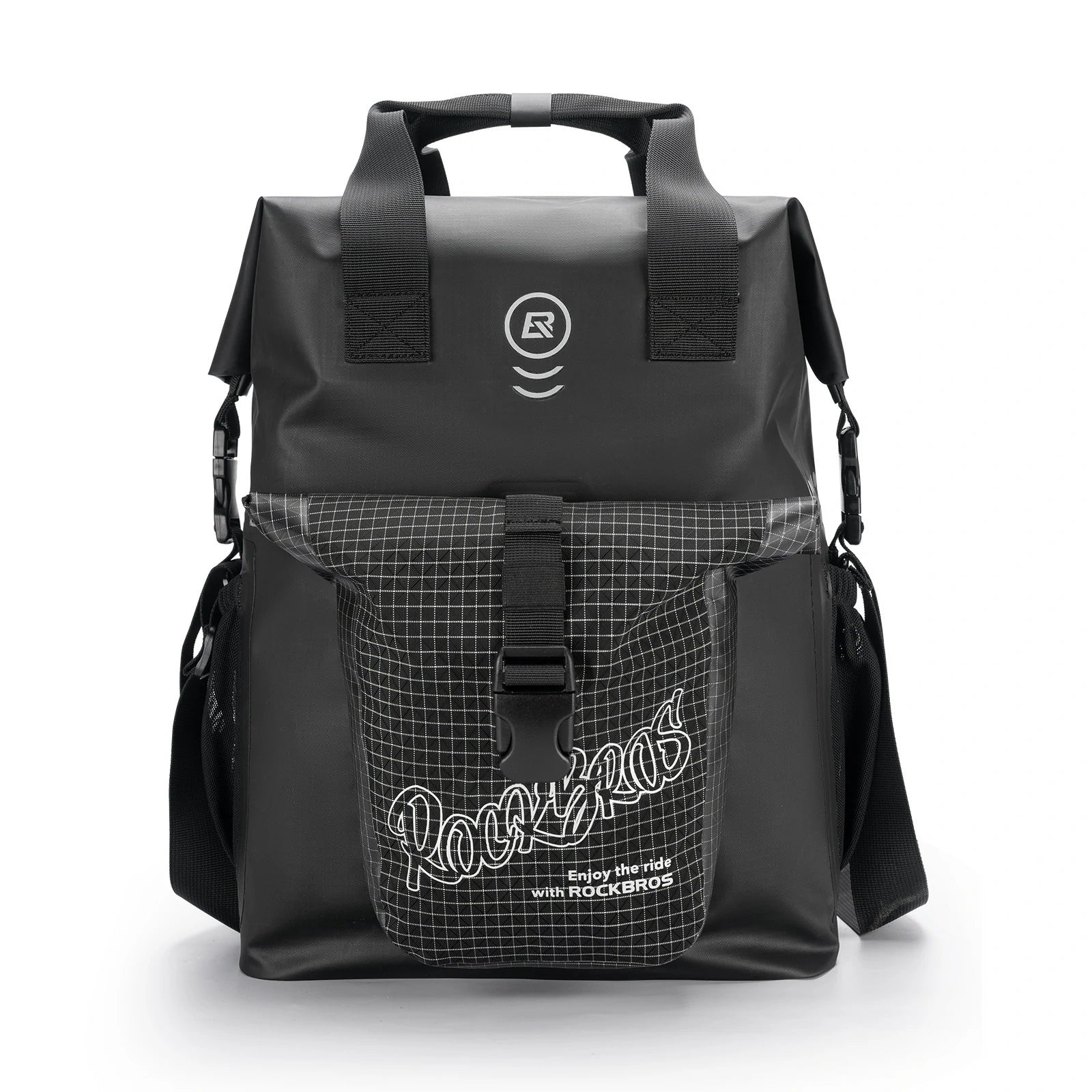ROCKBROS bike handlebar bag for folding bike 18l