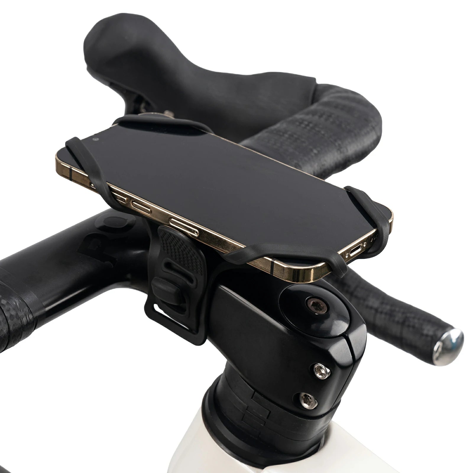 ROCKBROS bike phone holder silicone universal 4-point secure mount