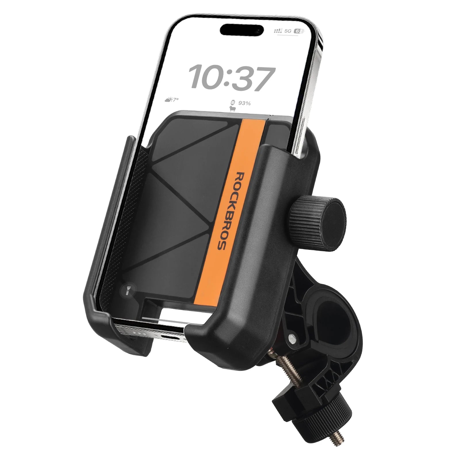Bike Phone Mount for 4.7–7.2 Inch Smartphones#Color_Black