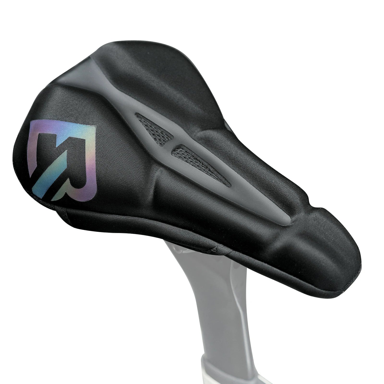 ROCKBROS bike seat cushion cover with 3d-printed shock absorption