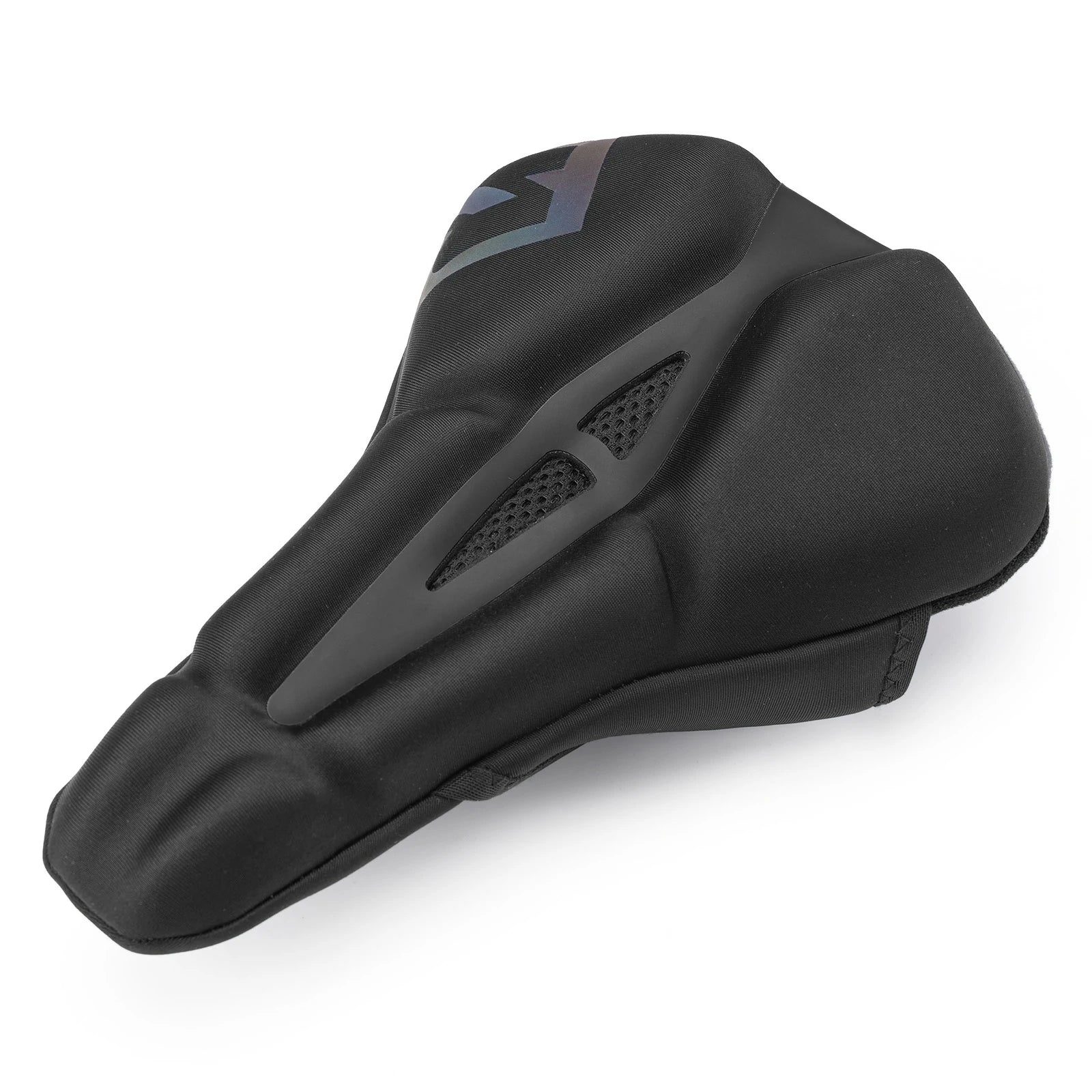 ROCKBROS bike seat cushion cover with 3d-printed shock absorption