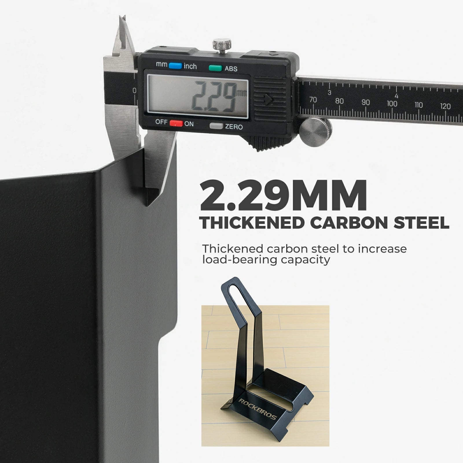 carbon steel bike stand bicycle storage rack for stable parking