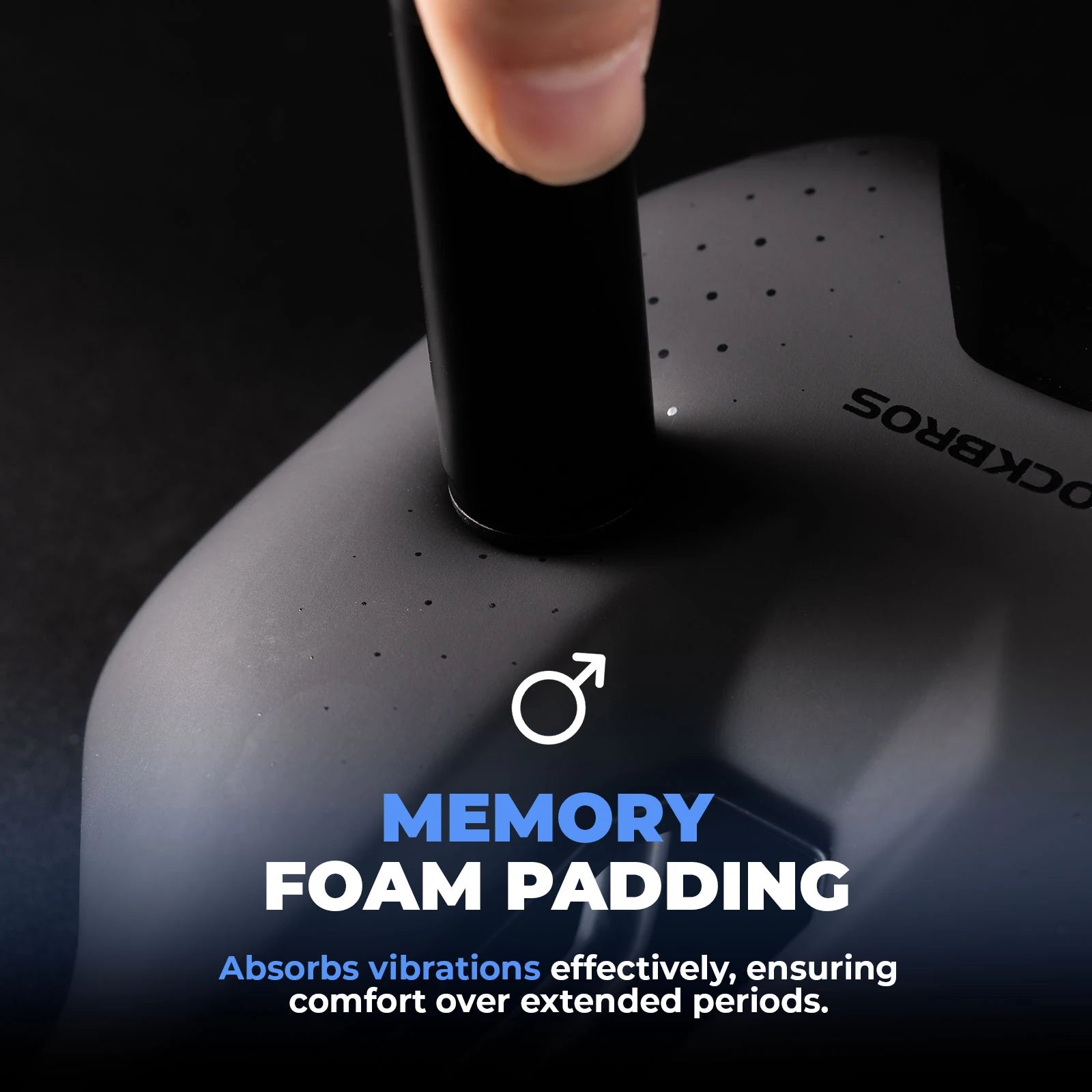 Comfort Bike Saddle with Shock Absorbing Foam#Type_Mens