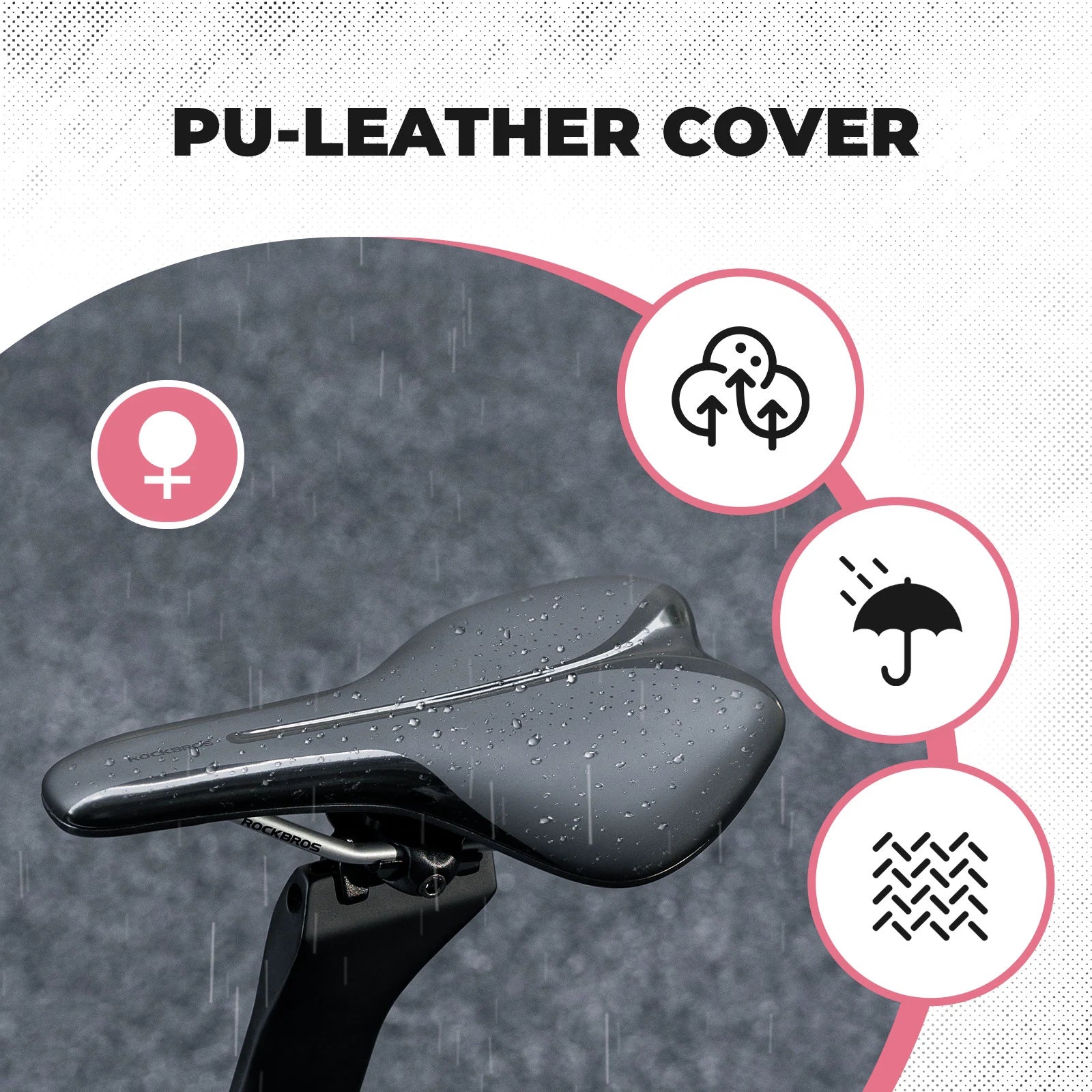 Comfort Bike Saddle with Shock Absorbing Foam#Type_Womens