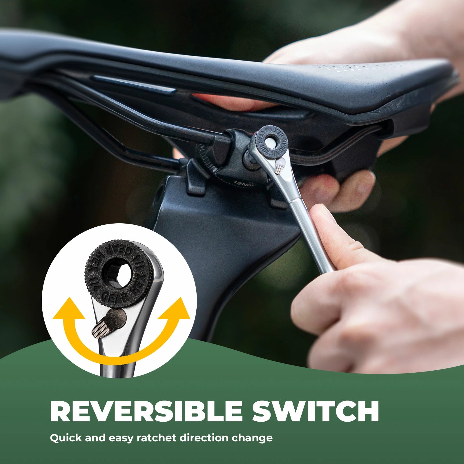 Compact Ratchet Tool Set Lightweight Cycling & Everyday Repair Kit