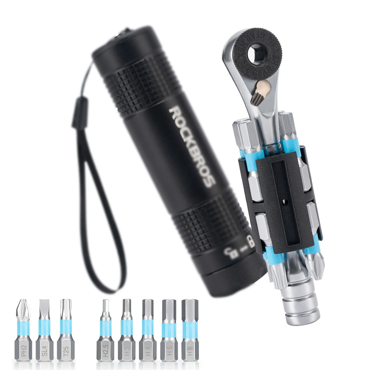 Compact Ratchet Tool Set Lightweight Cycling & Everyday Repair Kit ...