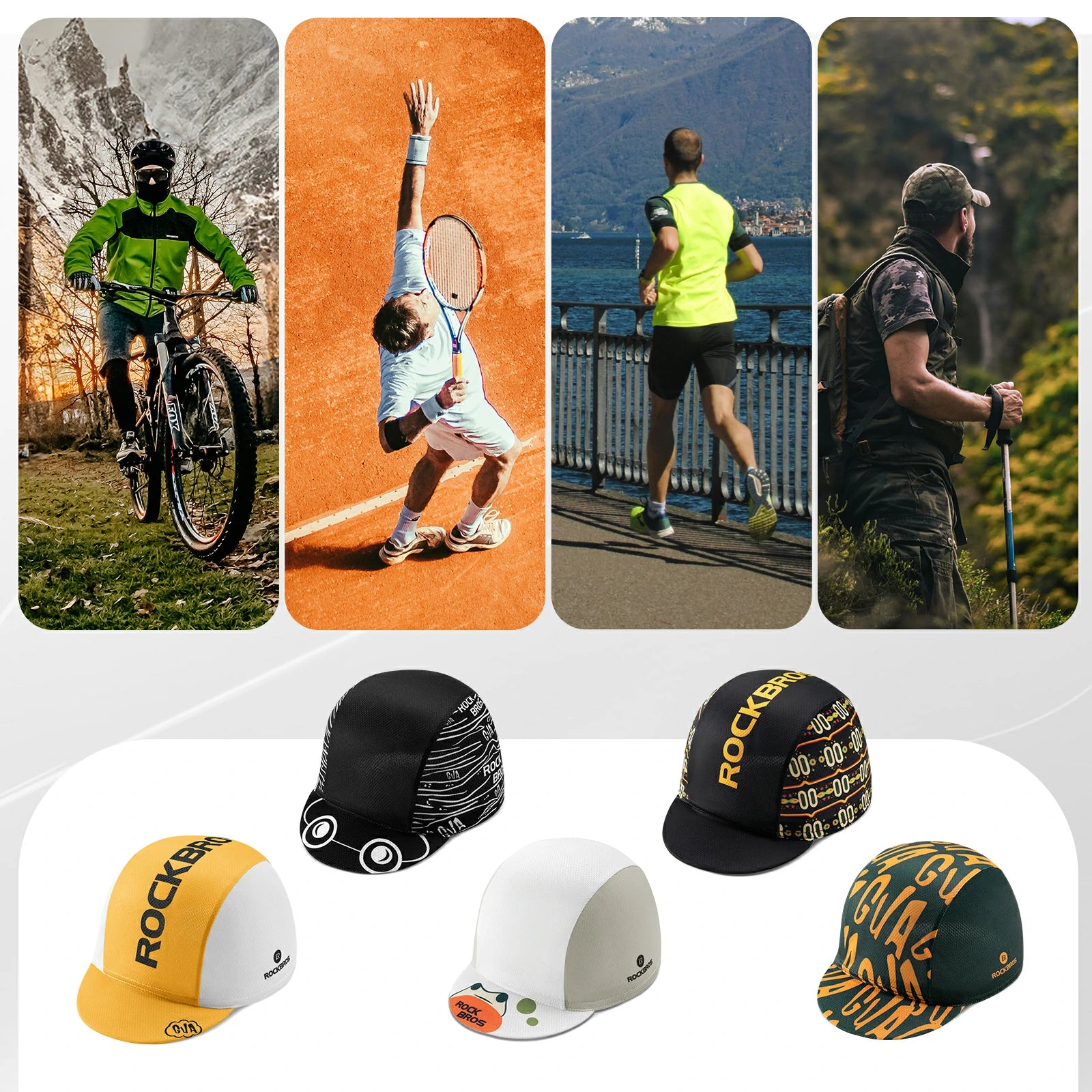 Breathable helmet liner cycling cap for sun protection, suitable for ride