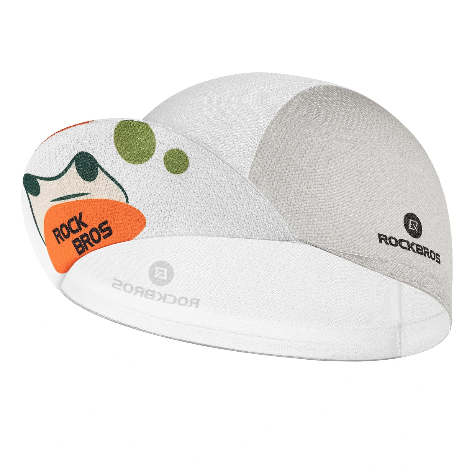 Breathable helmet liner cycling cap for sun protection, suitable for ride#Color_White