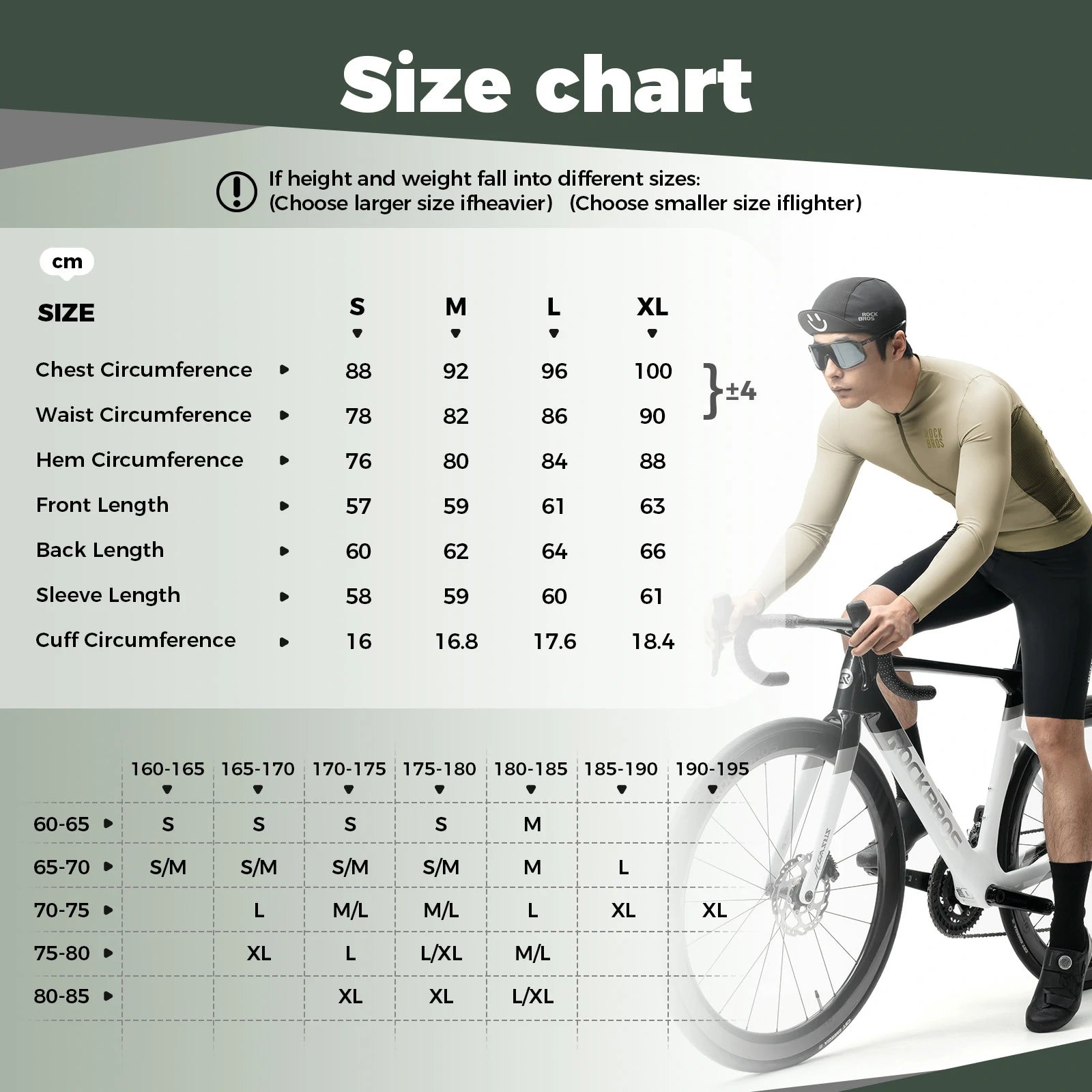 ROCKBROS cycling jersey long sleeve breathable 3 pocket#Color_Brown