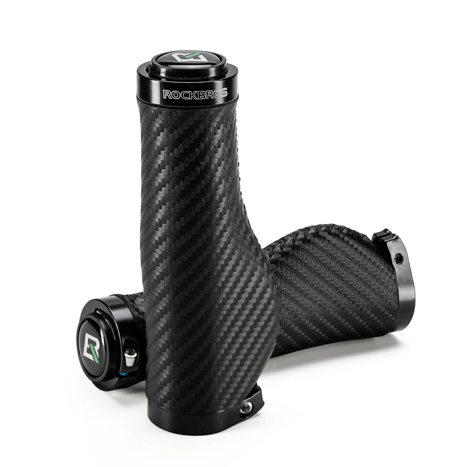 Ergonomic bike handlebar grips PU leather non-slip lock-on 22.2mm#Product Type
_Ergonomic