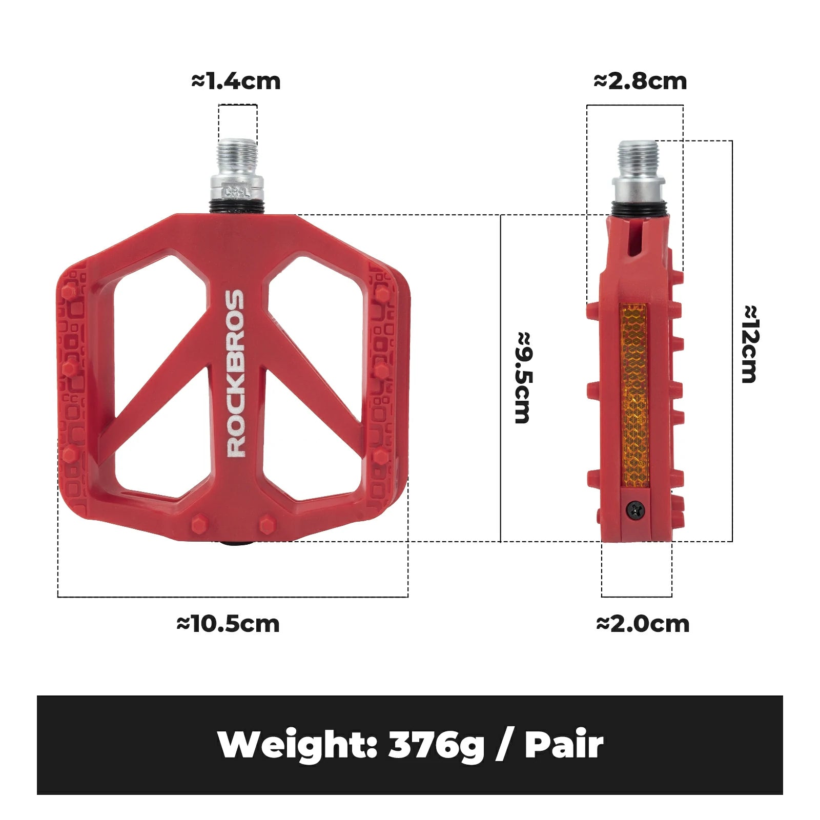 Flat Bike Pedals for Commuting & Everyday Riding