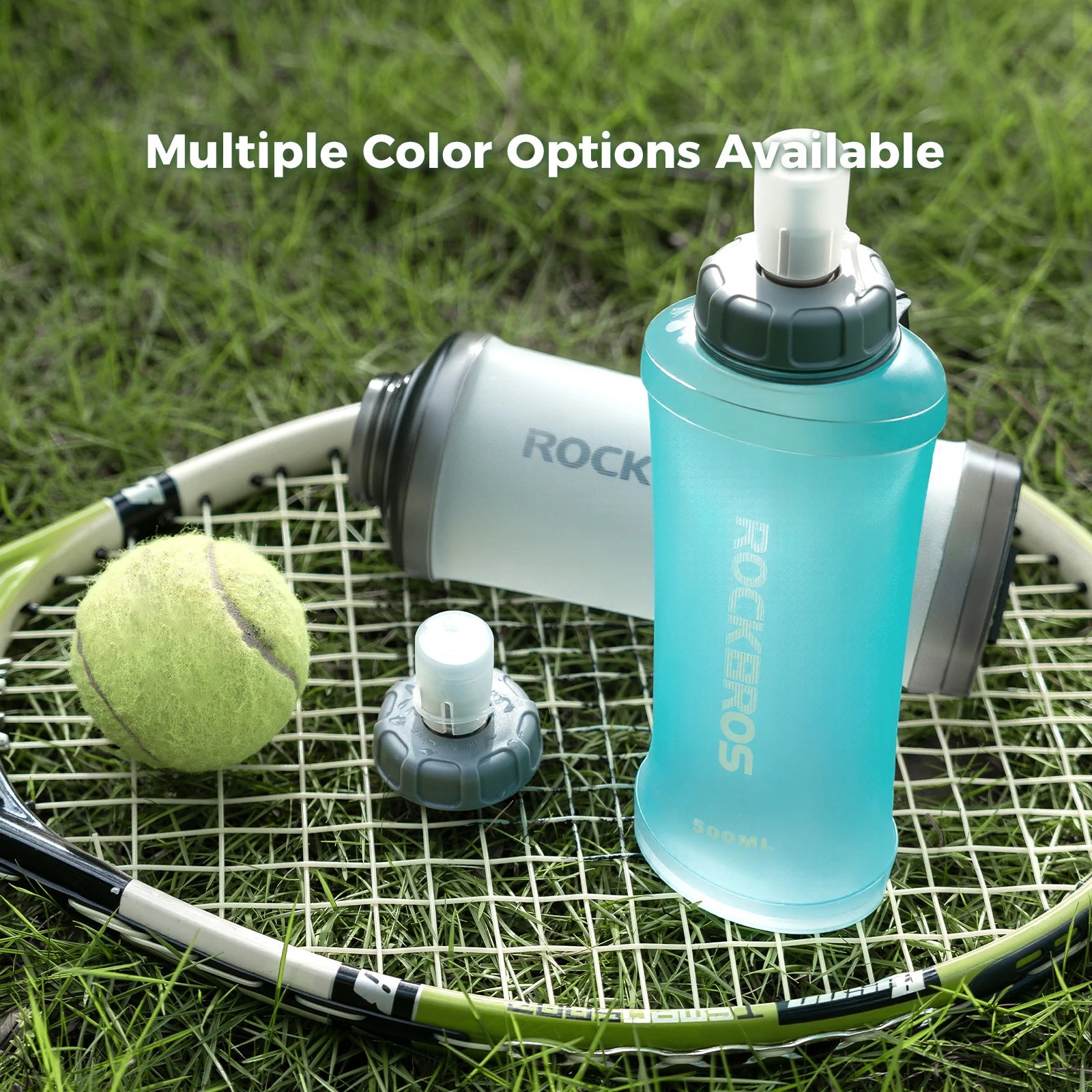 ROCKBROS foldable water bottle cycling bottle 500ml
