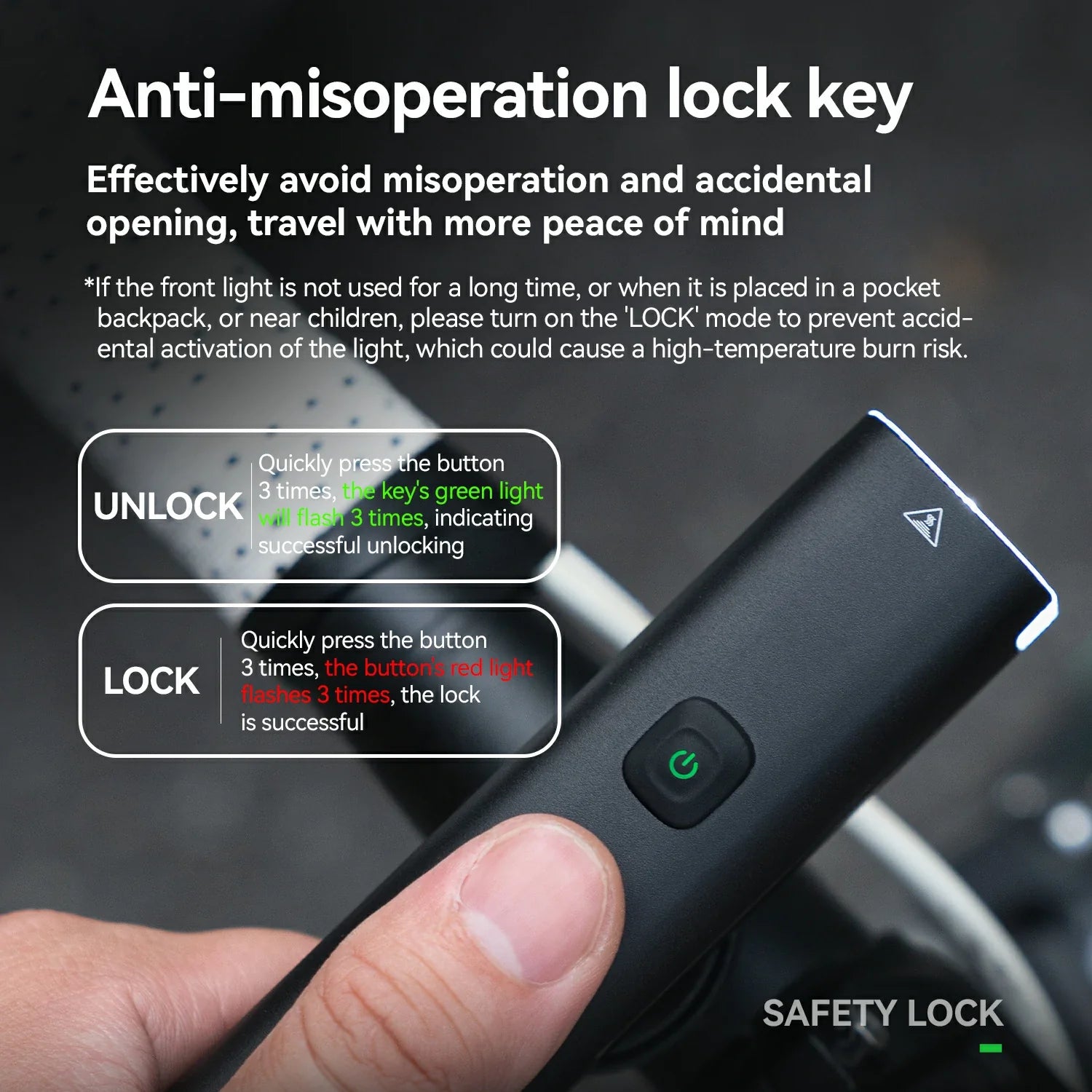 ROAD TO SKY Up to 1500 Lumens Bike Headlight