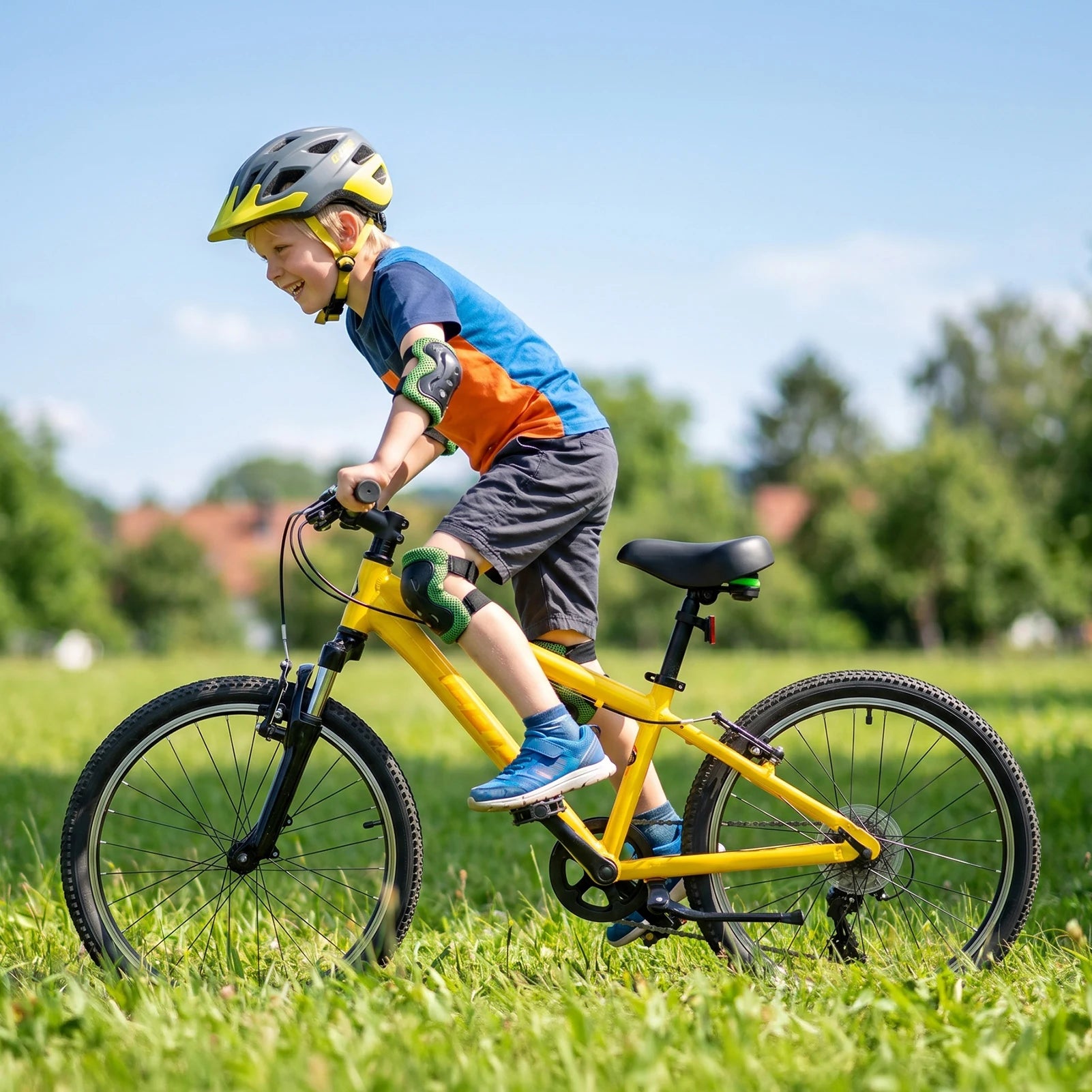 Kids Bike Saddle with Shock Absorbing Comfort Foam 