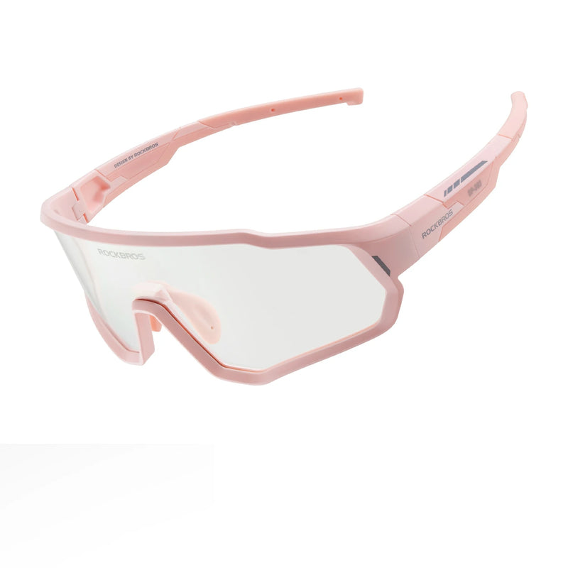 Kids Cycling Sunglasses Polarised & Photochromic UV400 Protection#Type_Photochromic-Pink