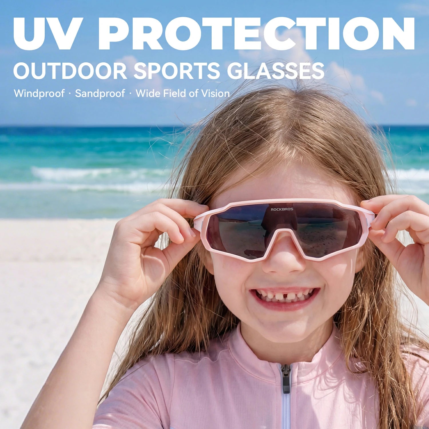 Kids Cycling Sunglasses Polarised & Photochromic UV400 Protection