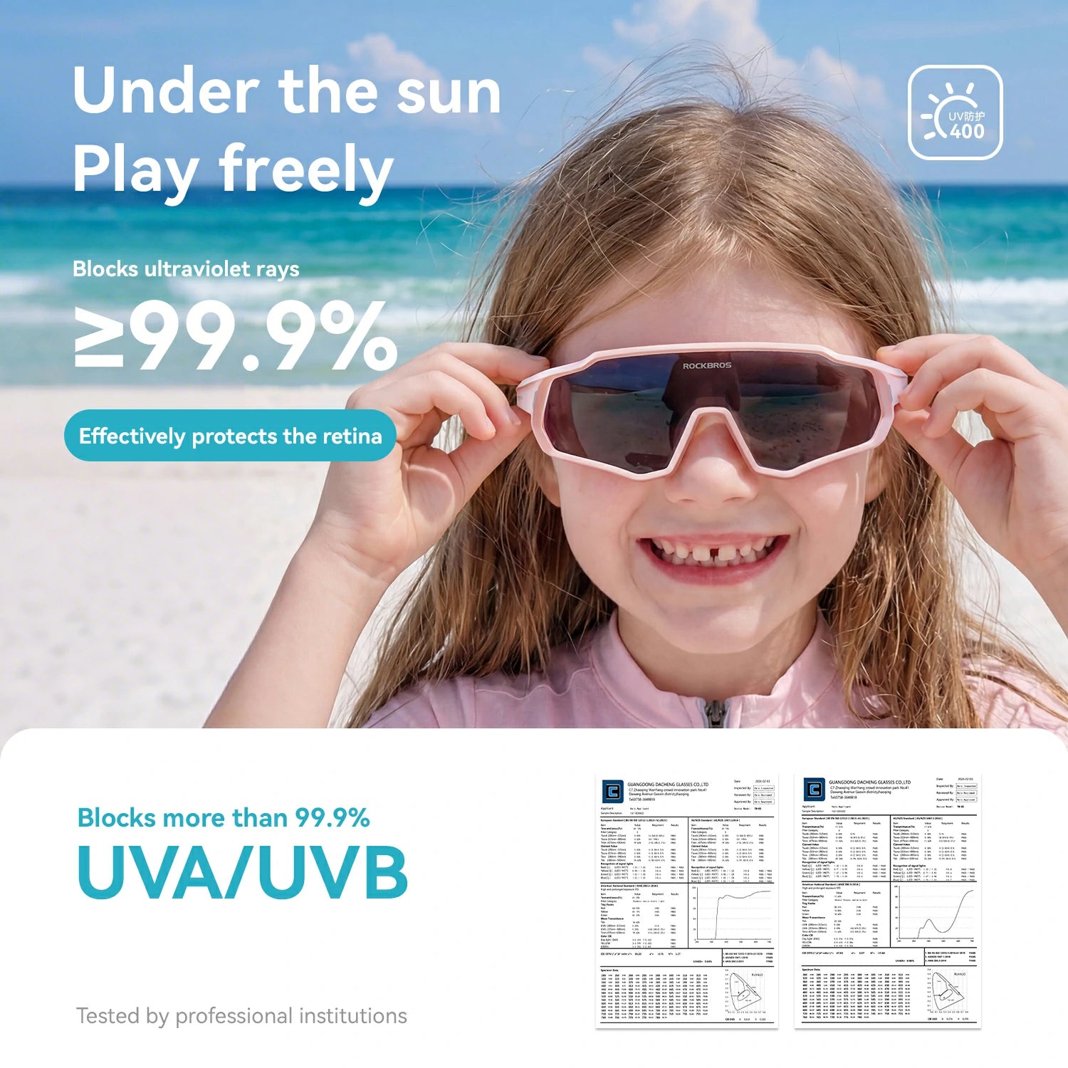 Kids Cycling Sunglasses Polarised & Photochromic UV400 Protection