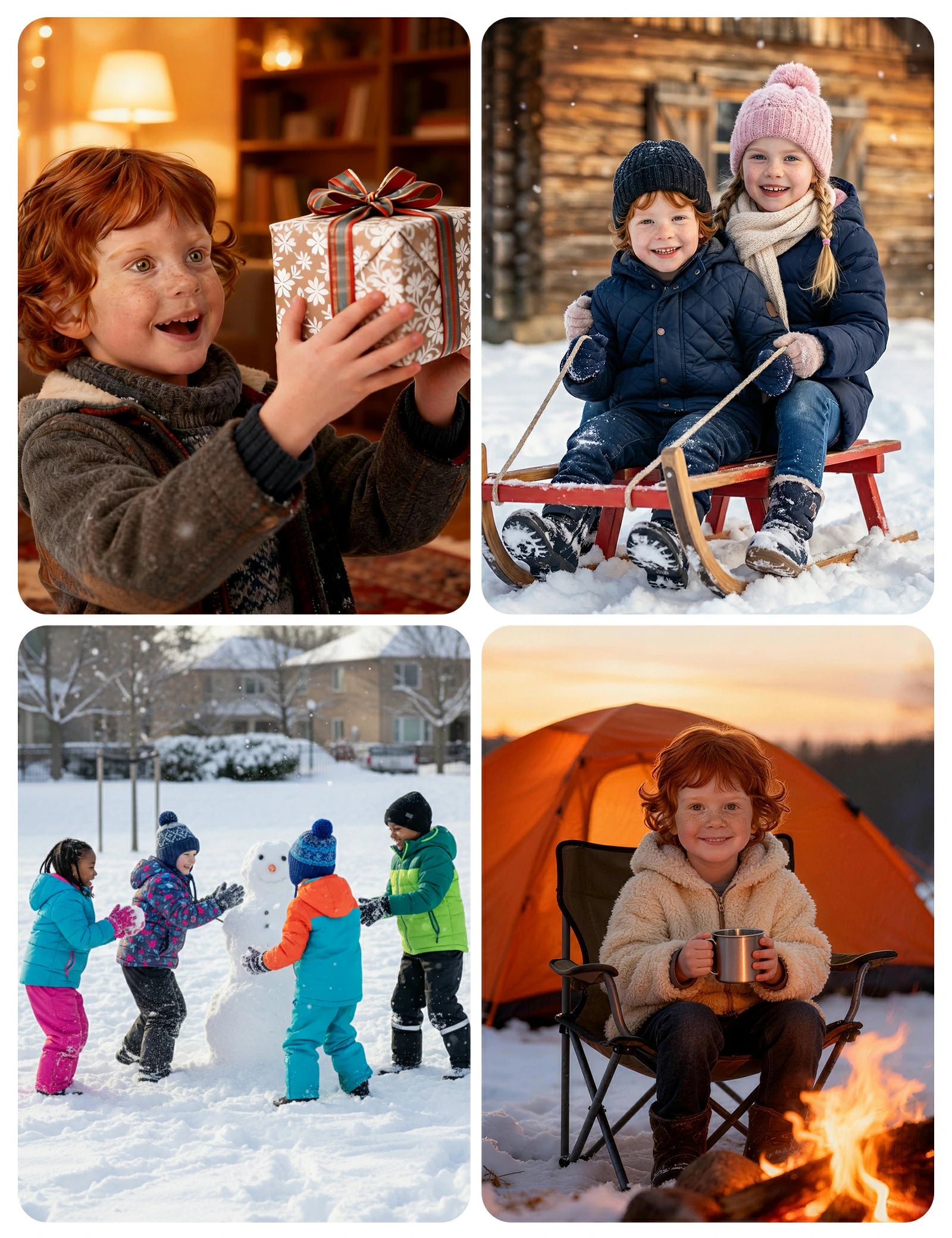 Kids Thermal Fleece Hat