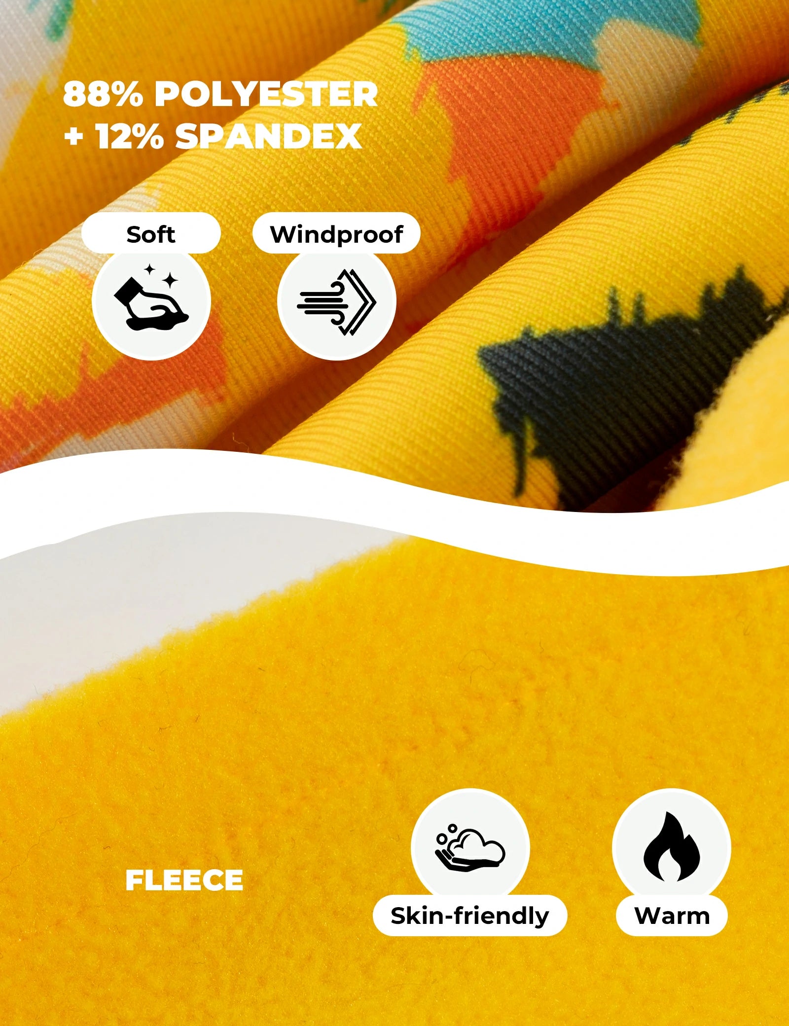 Kids Thermal Fleece Hat#color_yellow