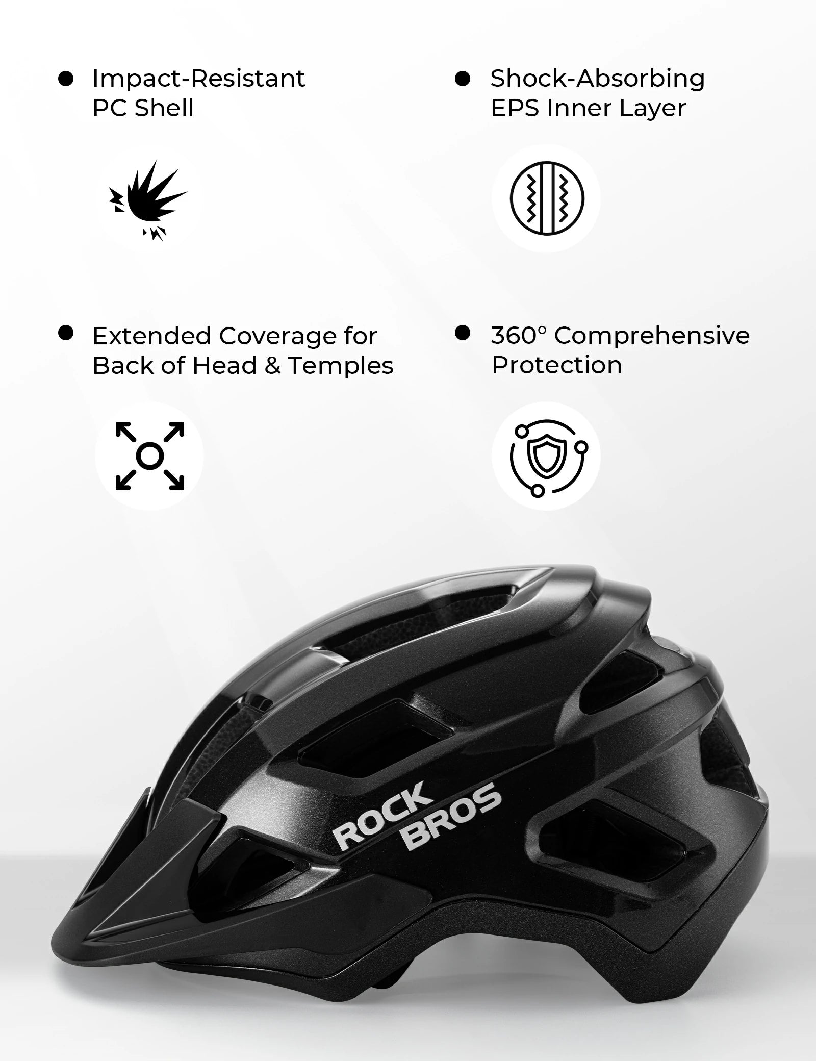 kids and youth adjustable bike helmet for cycling, skateboarding, and scooter safety#Color_Black