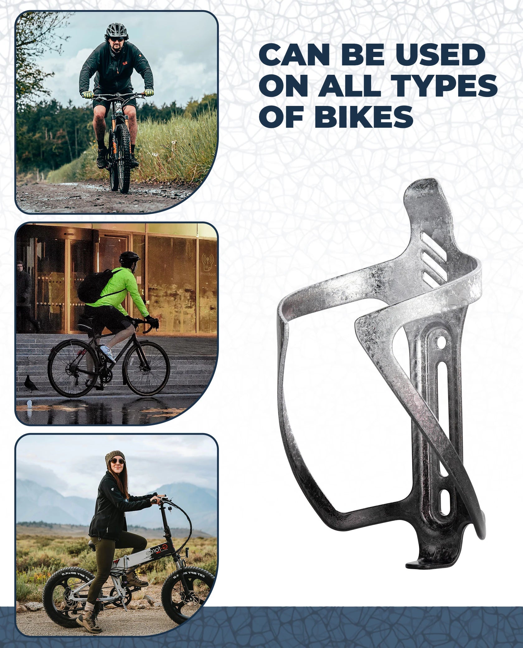 Lightweight Aluminium Bike Bottle Cage