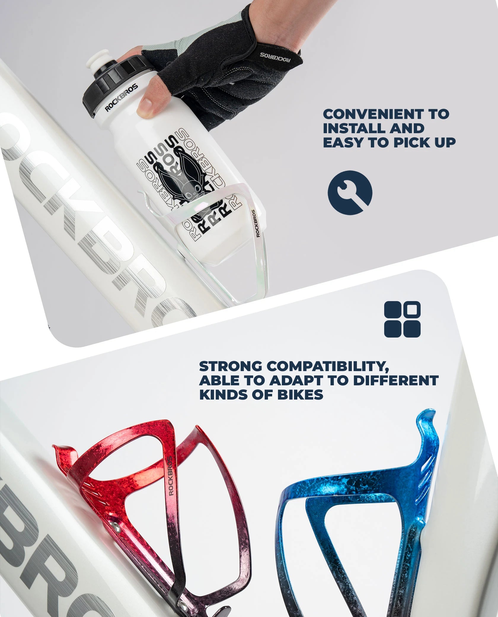 Lightweight Aluminium Bike Bottle Cage