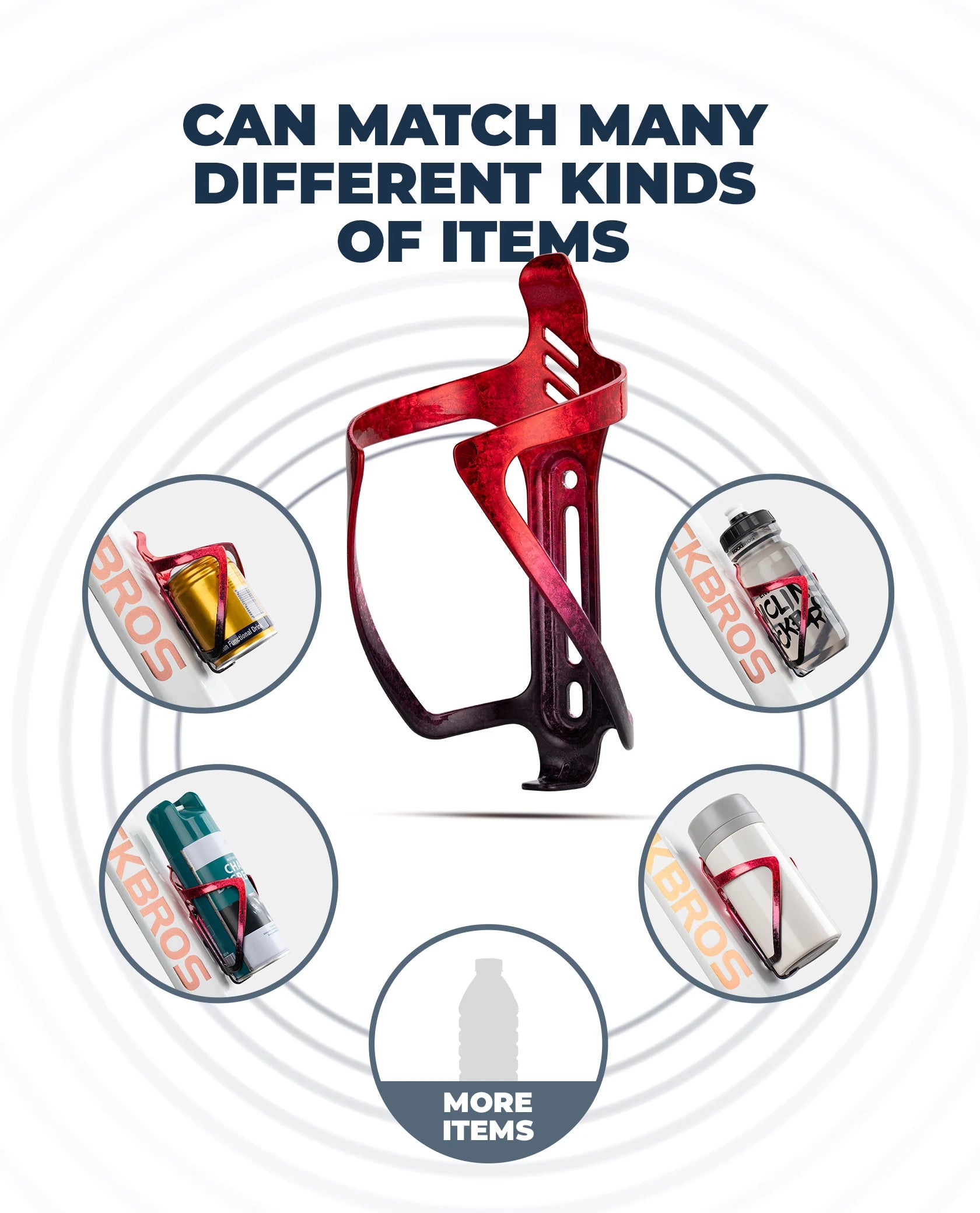 Lightweight Aluminium Bike Bottle Cage
