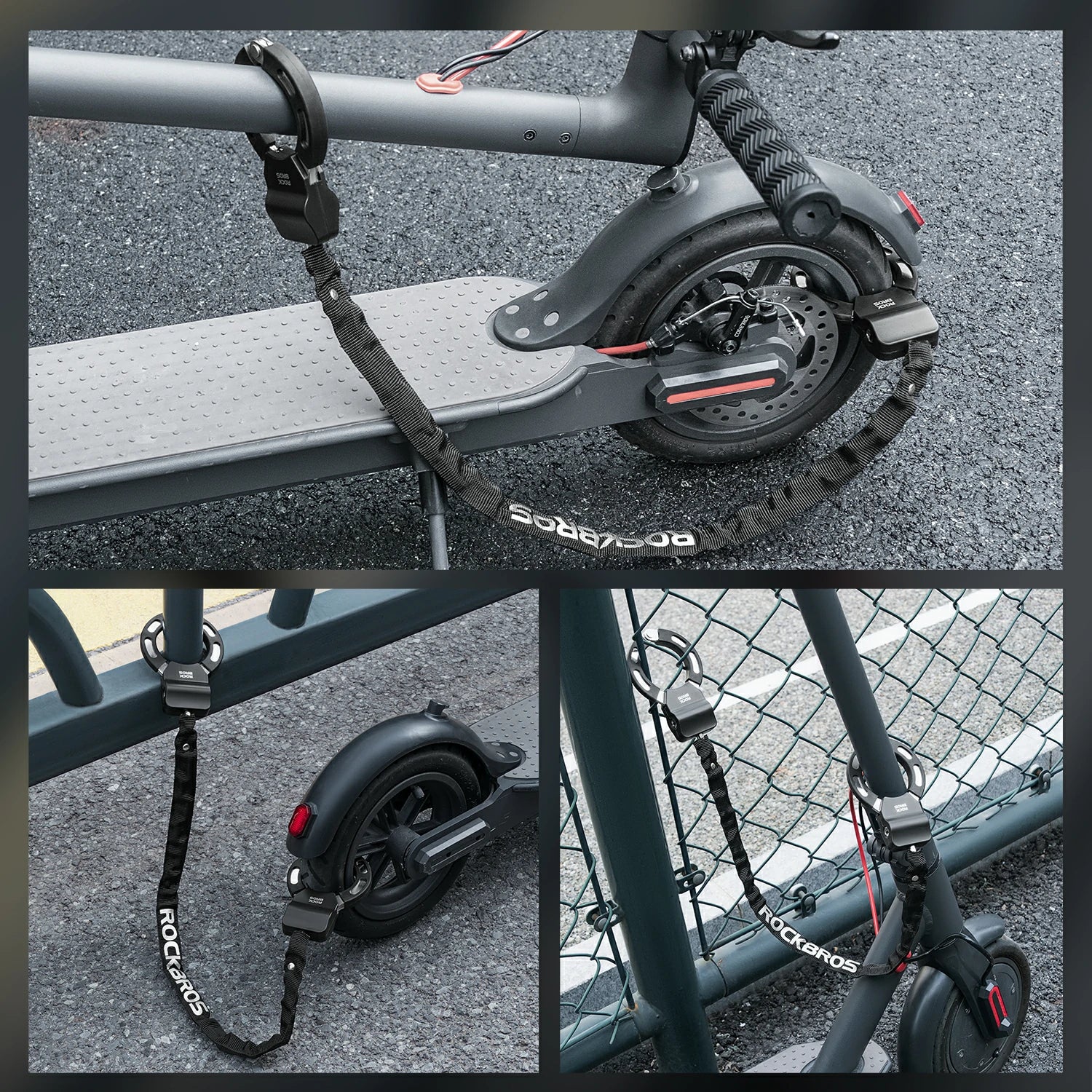 ROCKBROS Lightweight Bike & E-Scooter Chain Lock