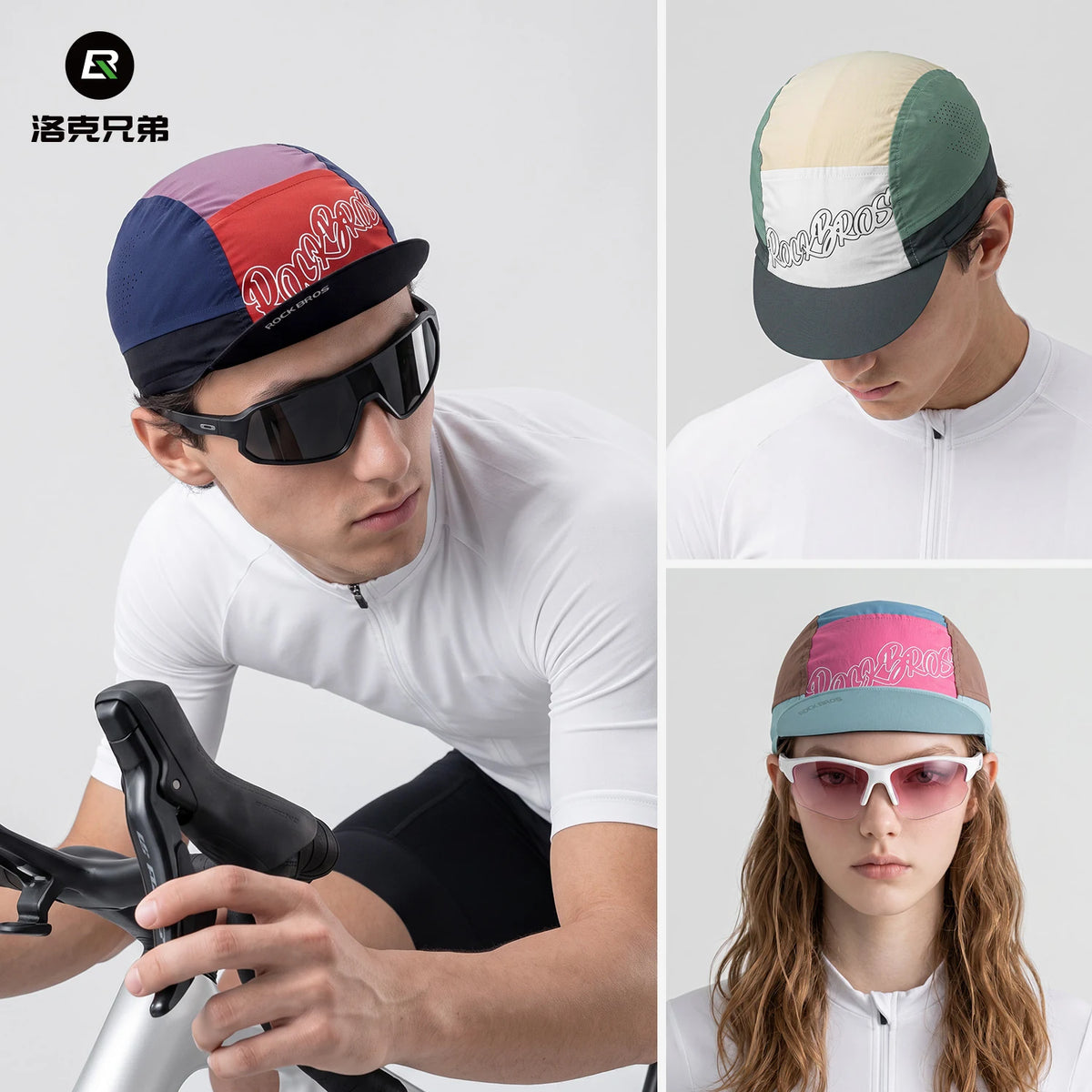 Lightweight breathable cycling cap detail