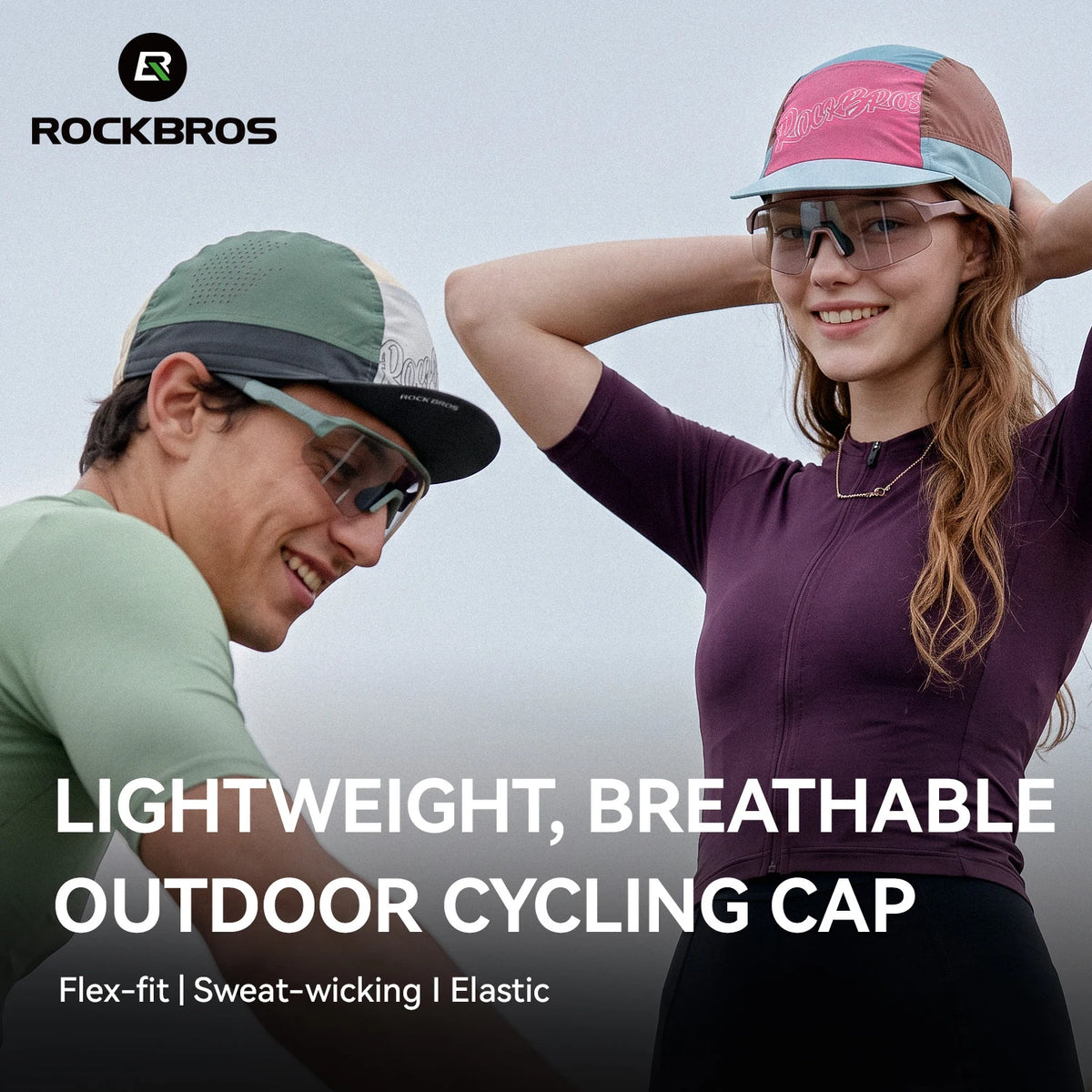 Lightweight breathable cycling cap detail