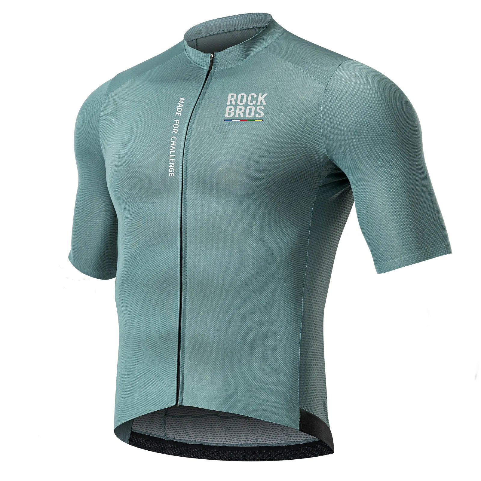 Men’s Lightweight Cycling Jersey with Rear Pockets & YKK Zip#Color_Blue
