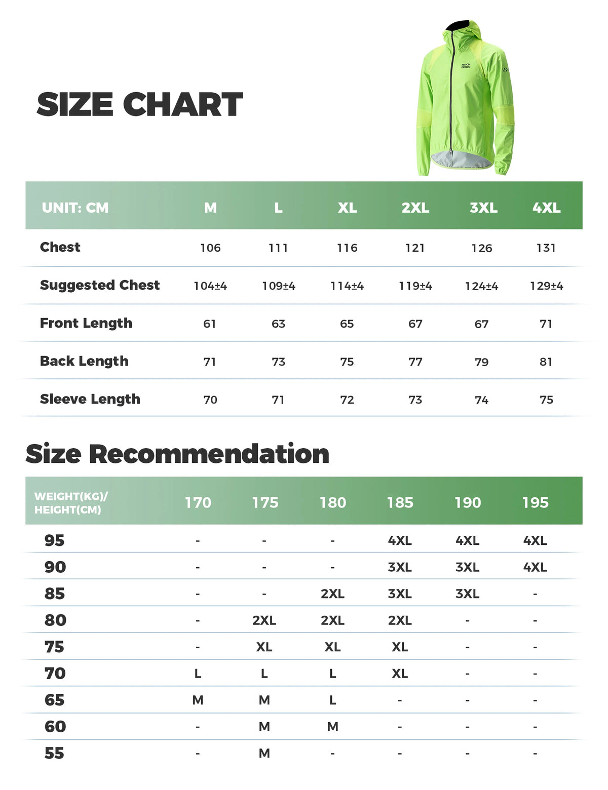 Lightweight waterproof cycling jacket detail