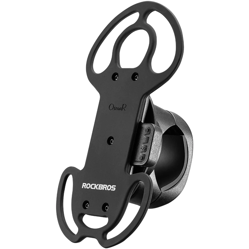 Magnetic bicycle phone mount