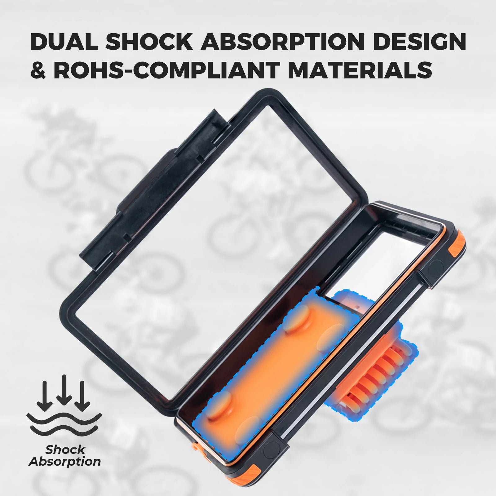 Magnetic Quick-Release Waterproof Bike Phone Mount