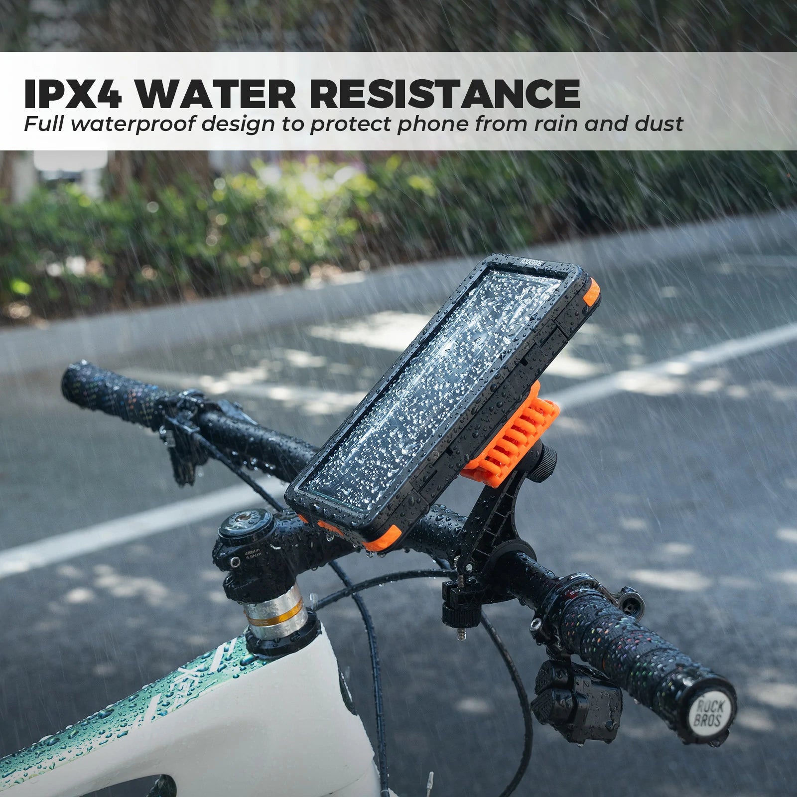 Magnetic Quick-Release Waterproof Bike Phone Mount