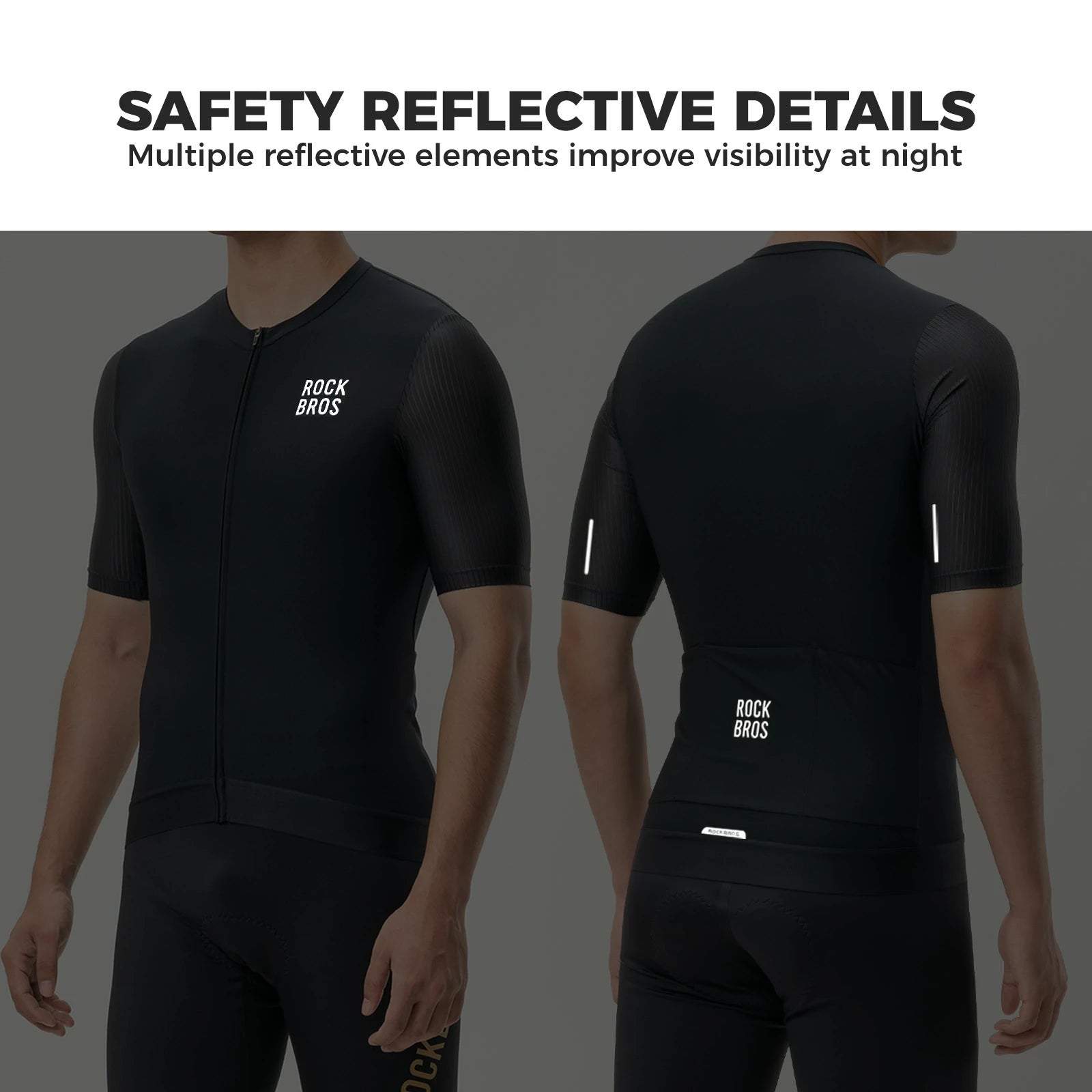 Men’s Cycling Jersey Short Sleeve Road Bike Jersey