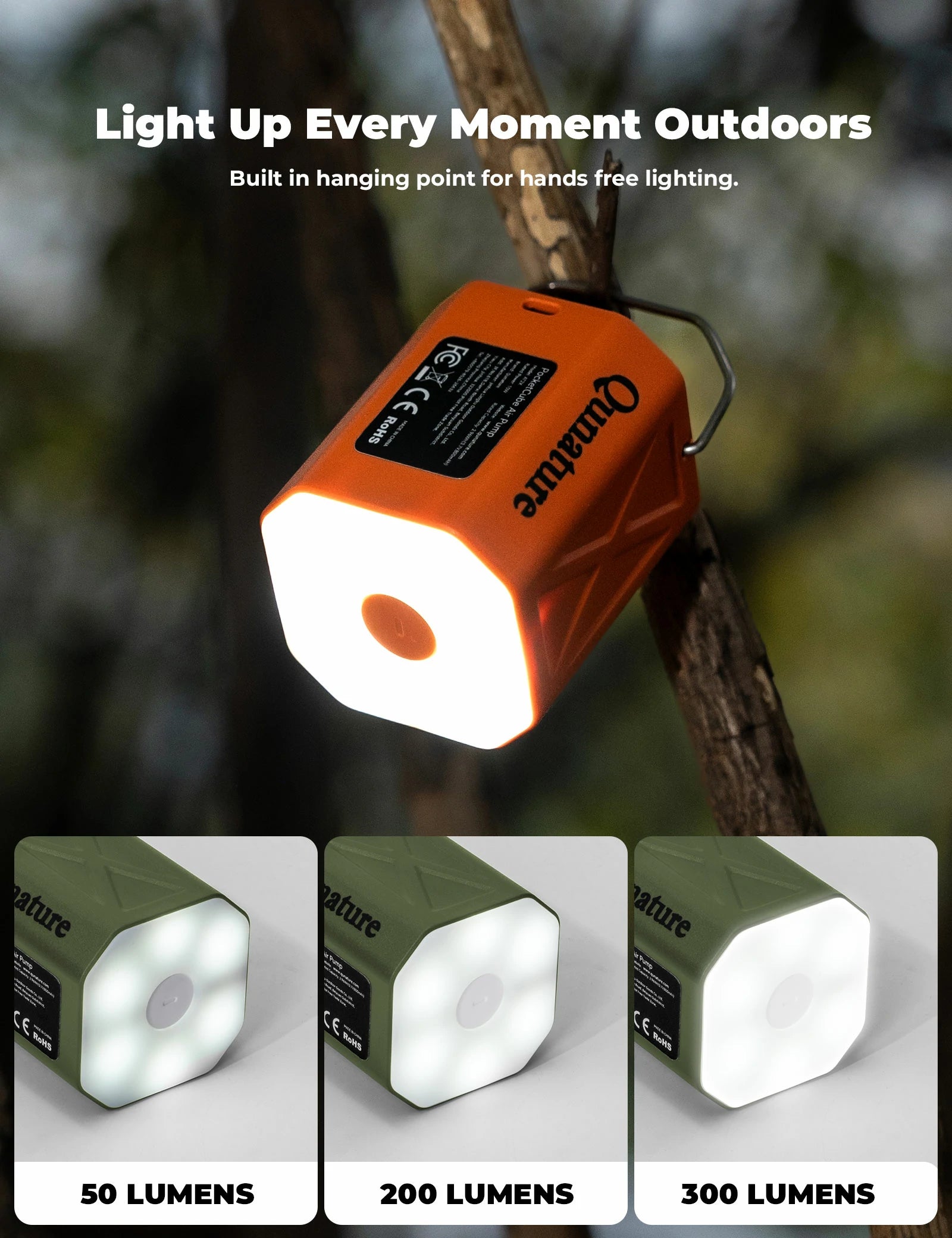 ultralight electric air pump for camping and outdoor use